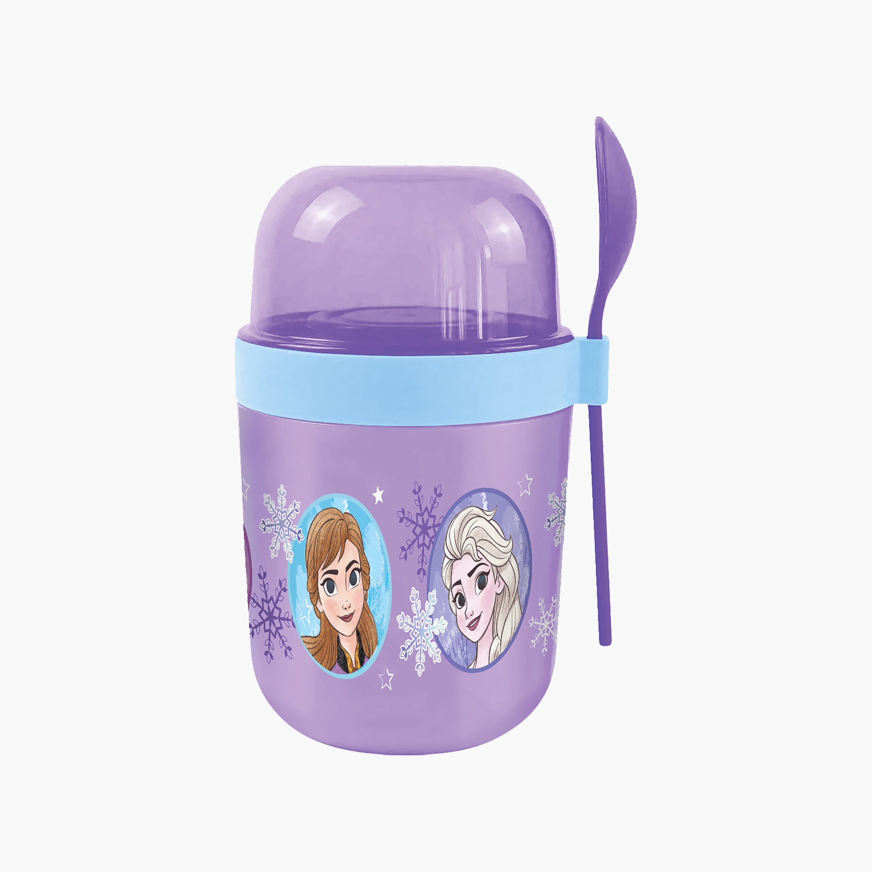 وعاء حفظ طعام معزول (حافظة حرارية) فروزن للبنات مع ملعقة-school-lunchessentials-lunchboxes-image-4