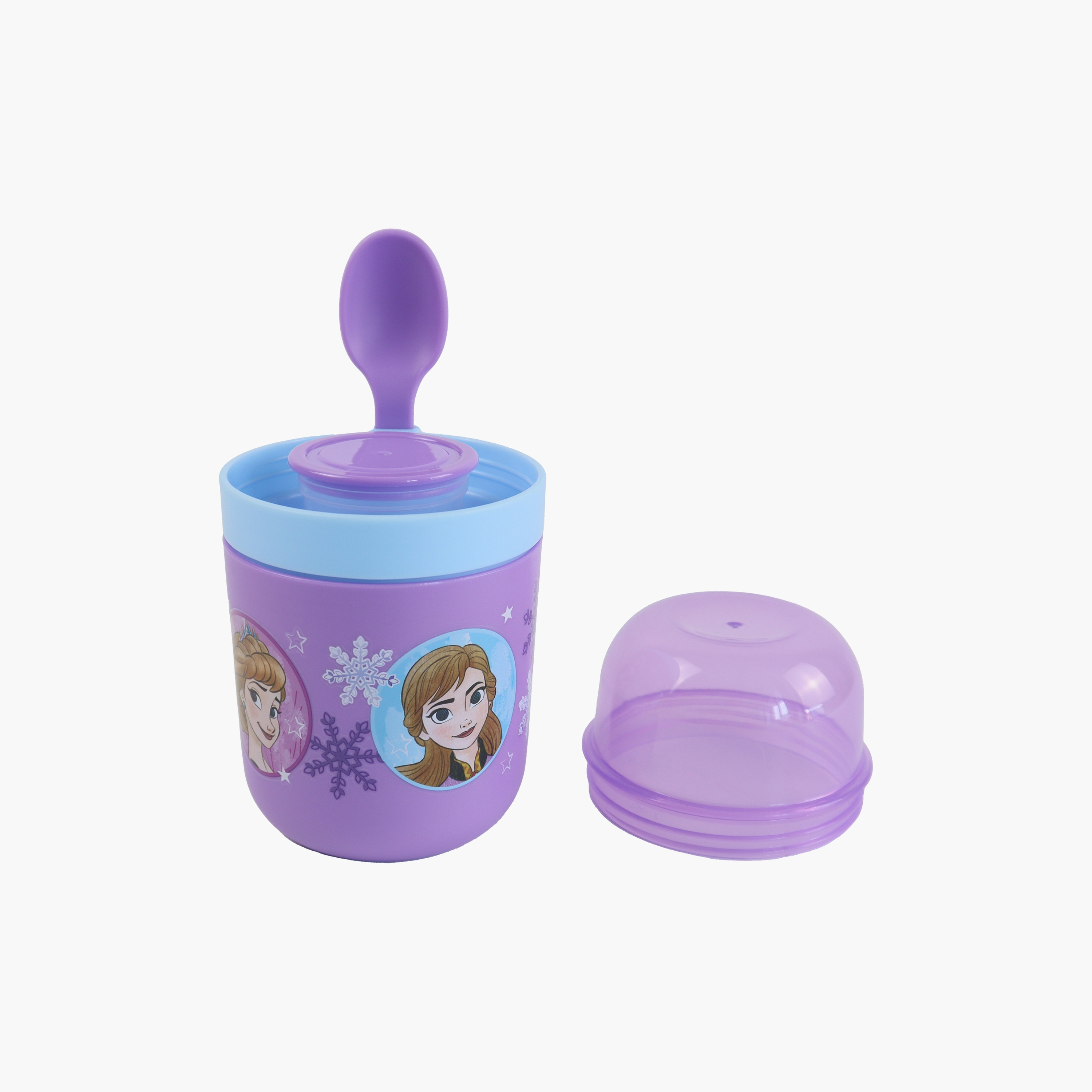 وعاء حفظ طعام معزول (حافظة حرارية) فروزن للبنات مع ملعقة-school-lunchessentials-lunchboxes-image-5