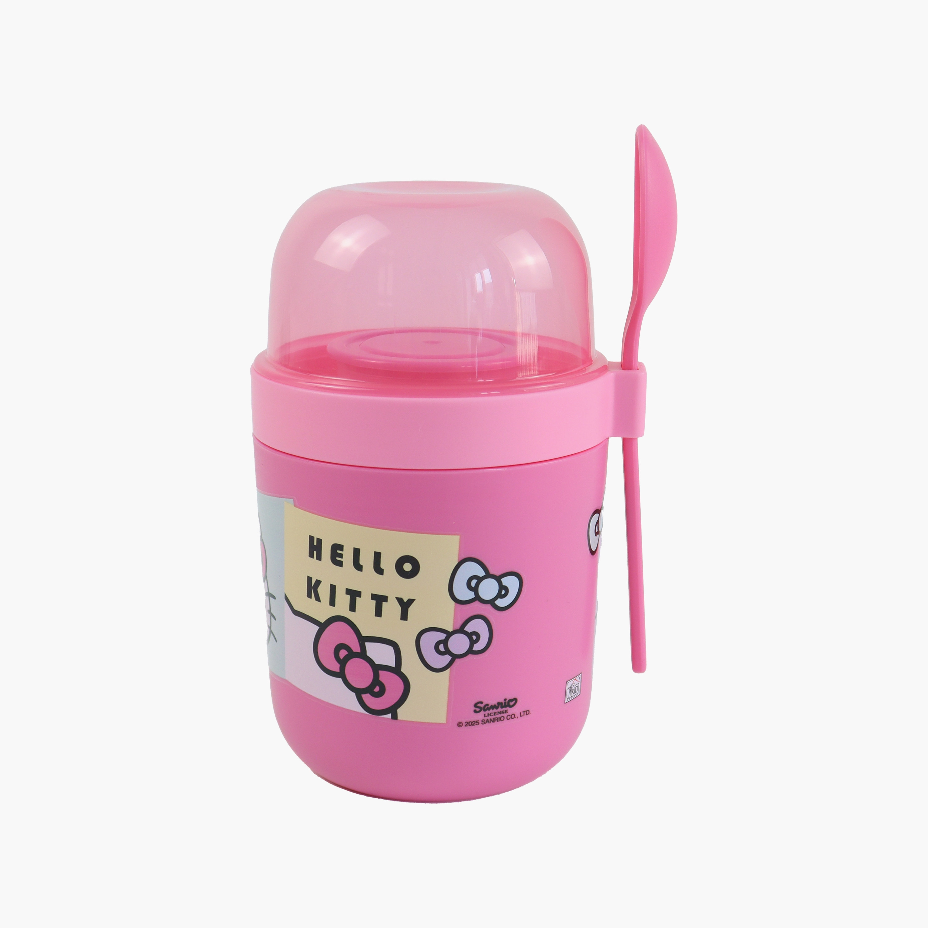 وعاء حفظ طعام معزول (حافظة حرارية) هيلو كيتي للبنات مع ملعقة-school-lunchessentials-lunchboxes-image-7