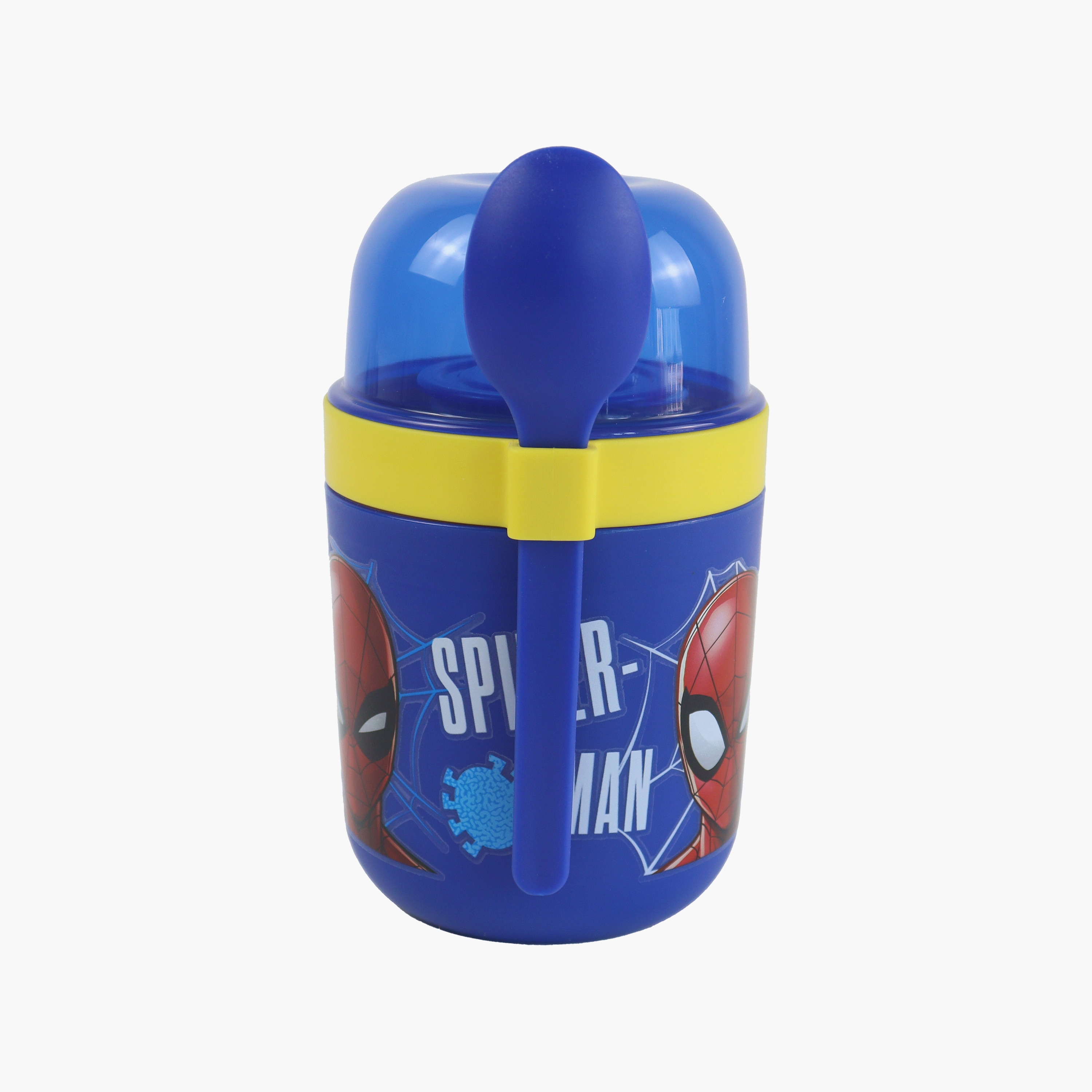 وعاء حفظ طعام معزول (حافظة حرارية) سبايدرمان للأولاد مع ملعقة-school-lunchessentials-lunchboxes-image-3