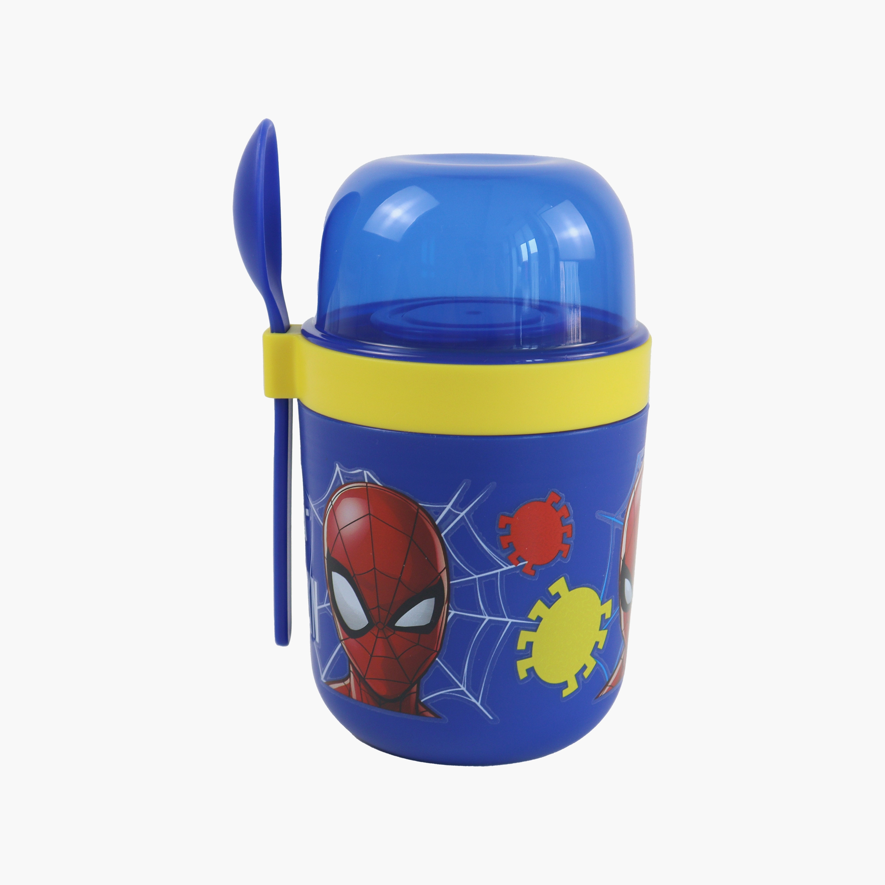 وعاء حفظ طعام معزول (حافظة حرارية) سبايدرمان للأولاد مع ملعقة-school-lunchessentials-lunchboxes-image-4