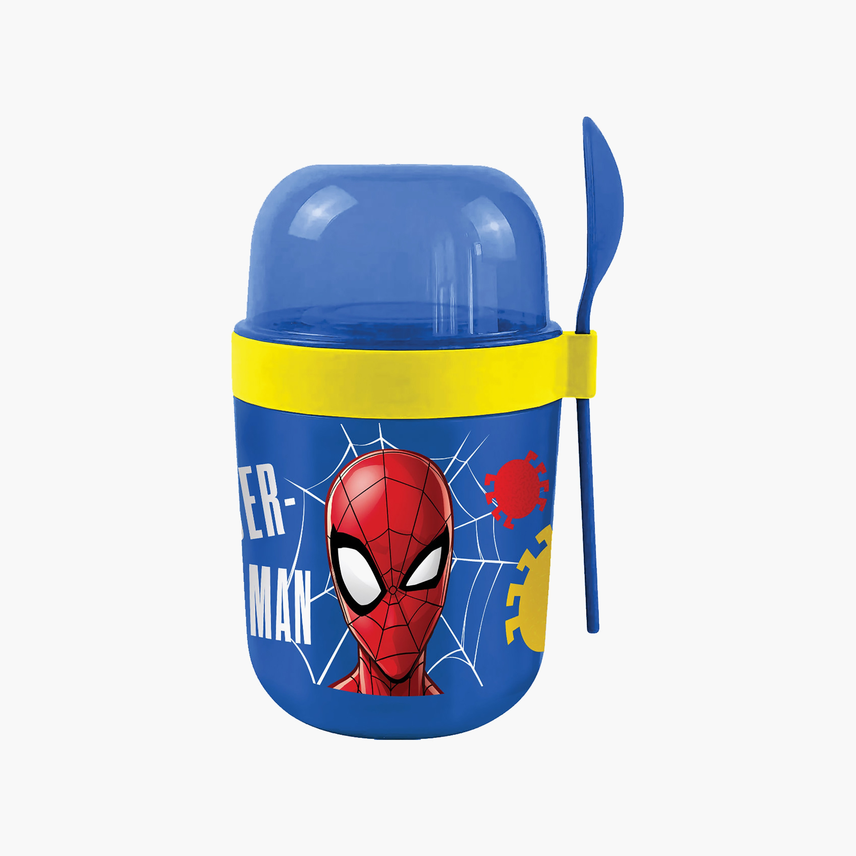 وعاء حفظ طعام معزول (حافظة حرارية) سبايدرمان للأولاد مع ملعقة-school-lunchessentials-lunchboxes-image-5