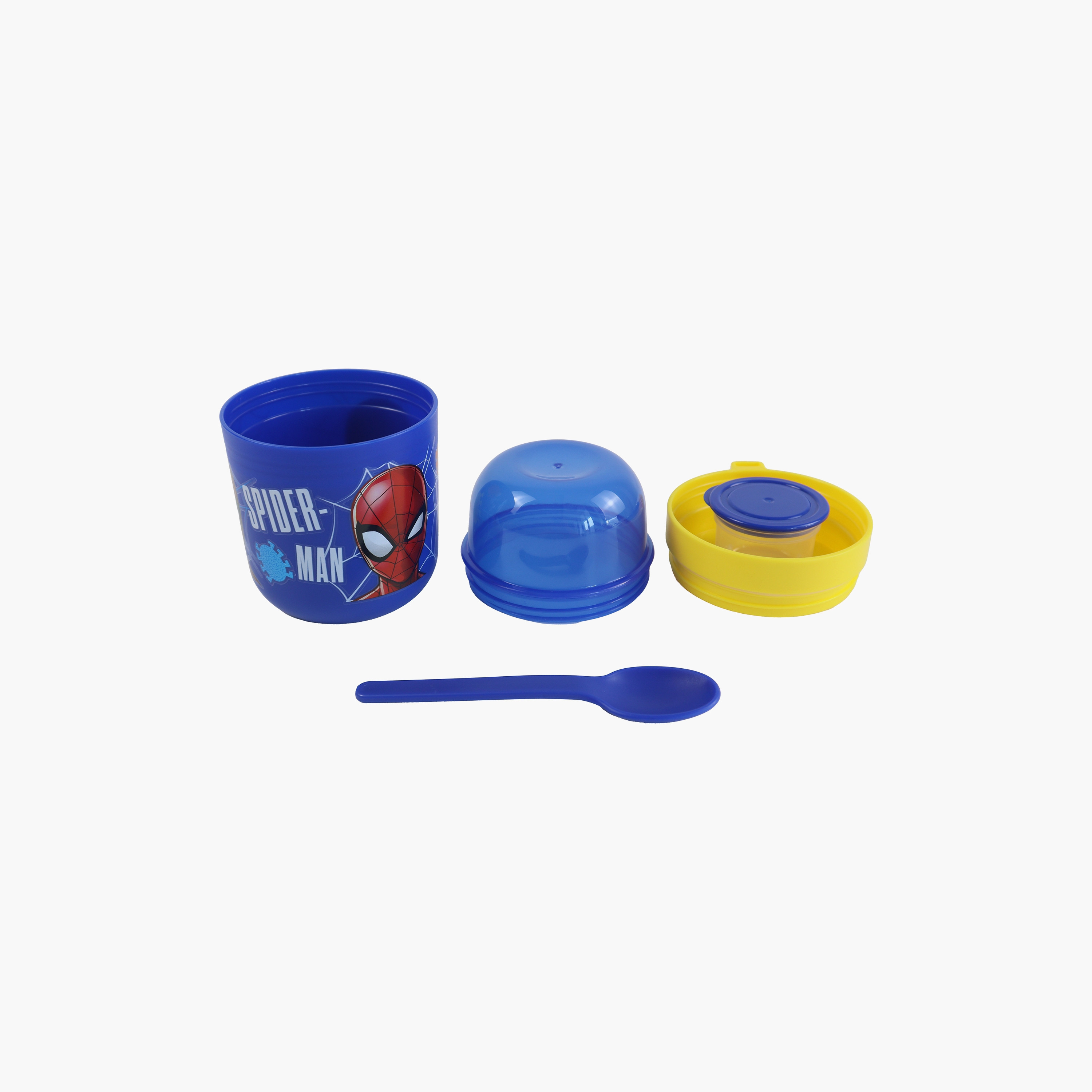 وعاء حفظ طعام معزول (حافظة حرارية) سبايدرمان للأولاد مع ملعقة-school-lunchessentials-lunchboxes-image-7