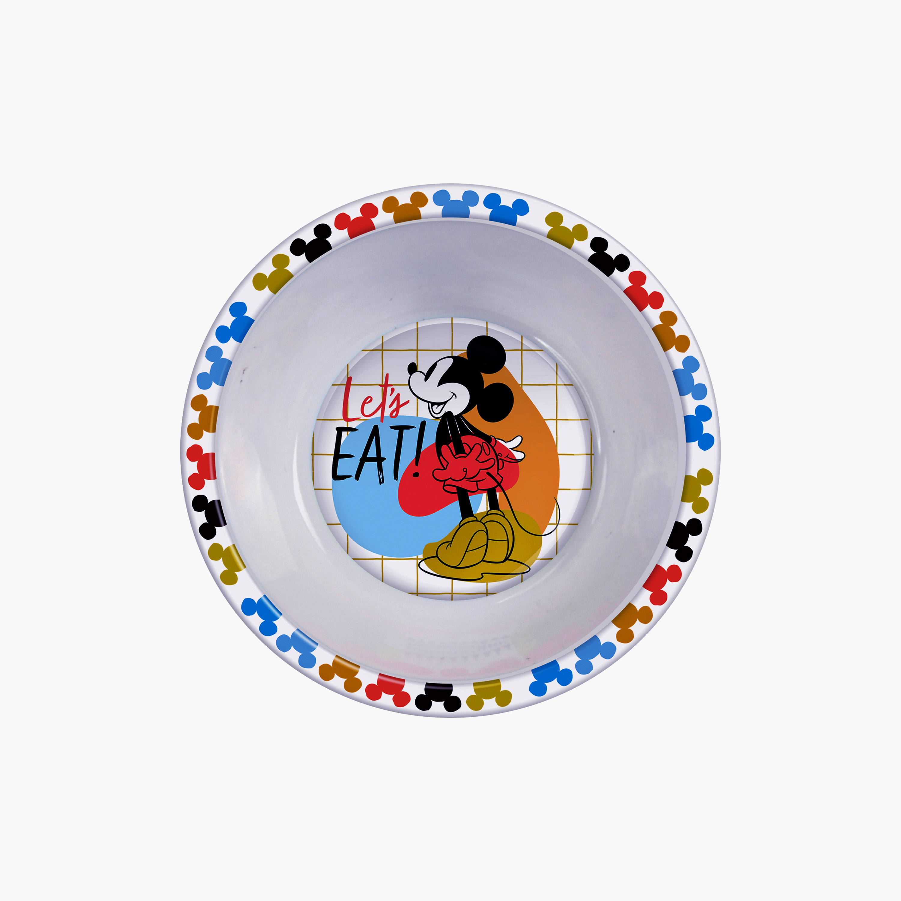 Mickey Mouse Break-Resistance Melamine Bowl-baby-feeding-mealtimeessentials-image-1