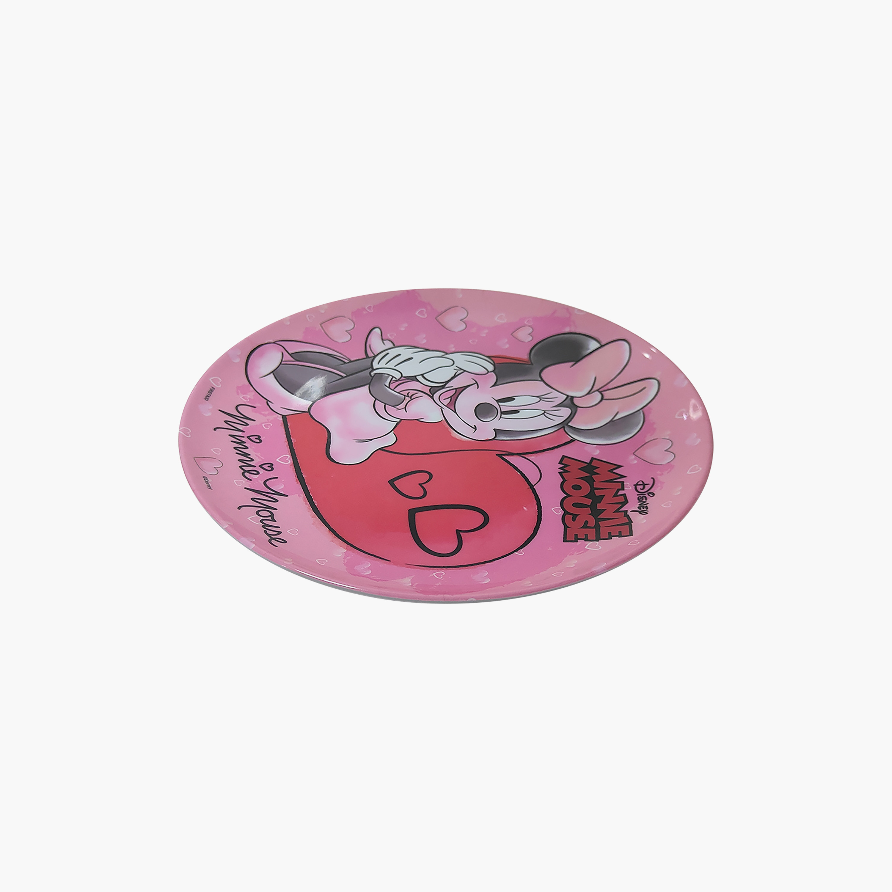 Minney Mouse Break-Resistance Melamine Plate-baby-feeding-mealtimeessentials-image-3