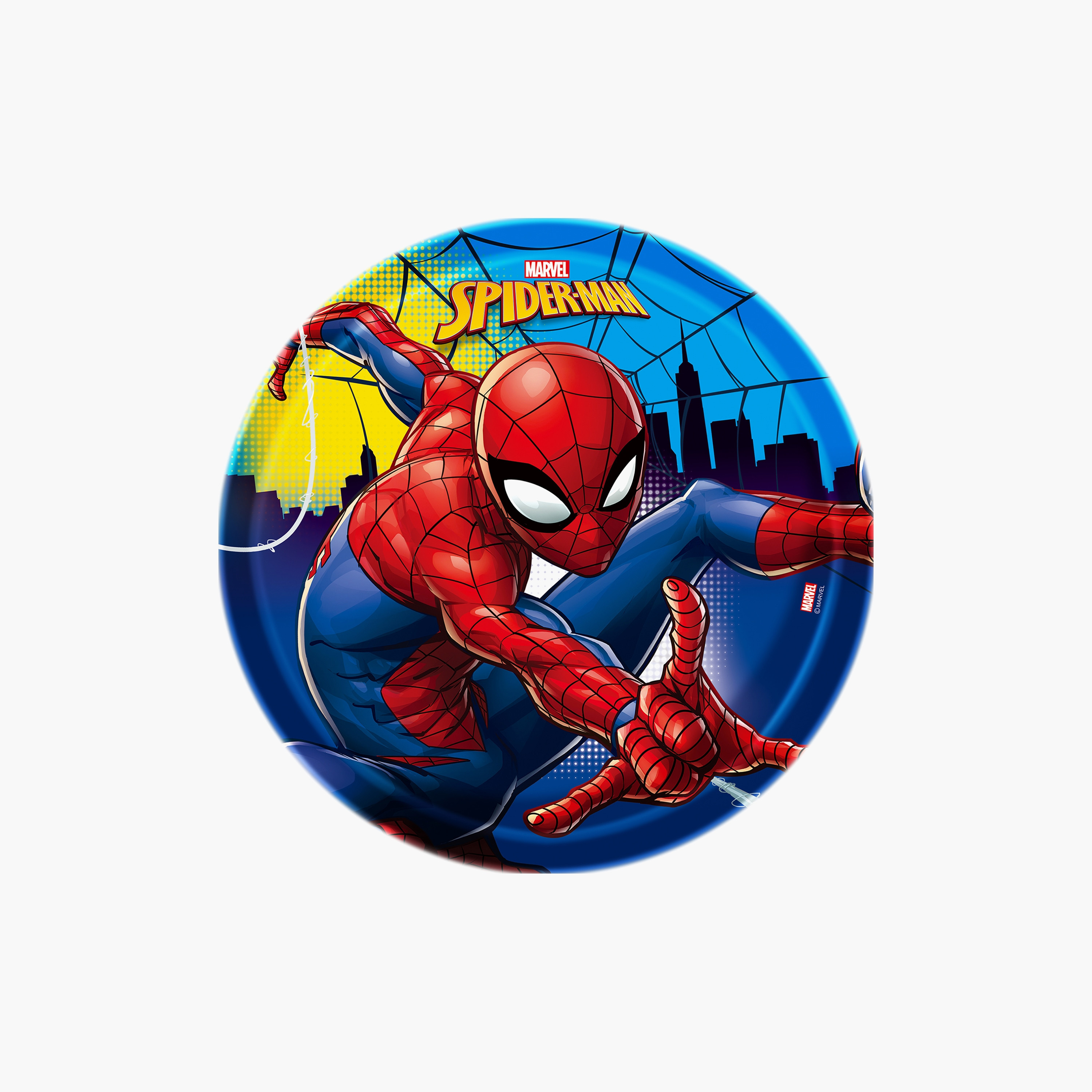 Spiderman Classic Melamine Plate-baby-feeding-mealtimeessentials-image-1