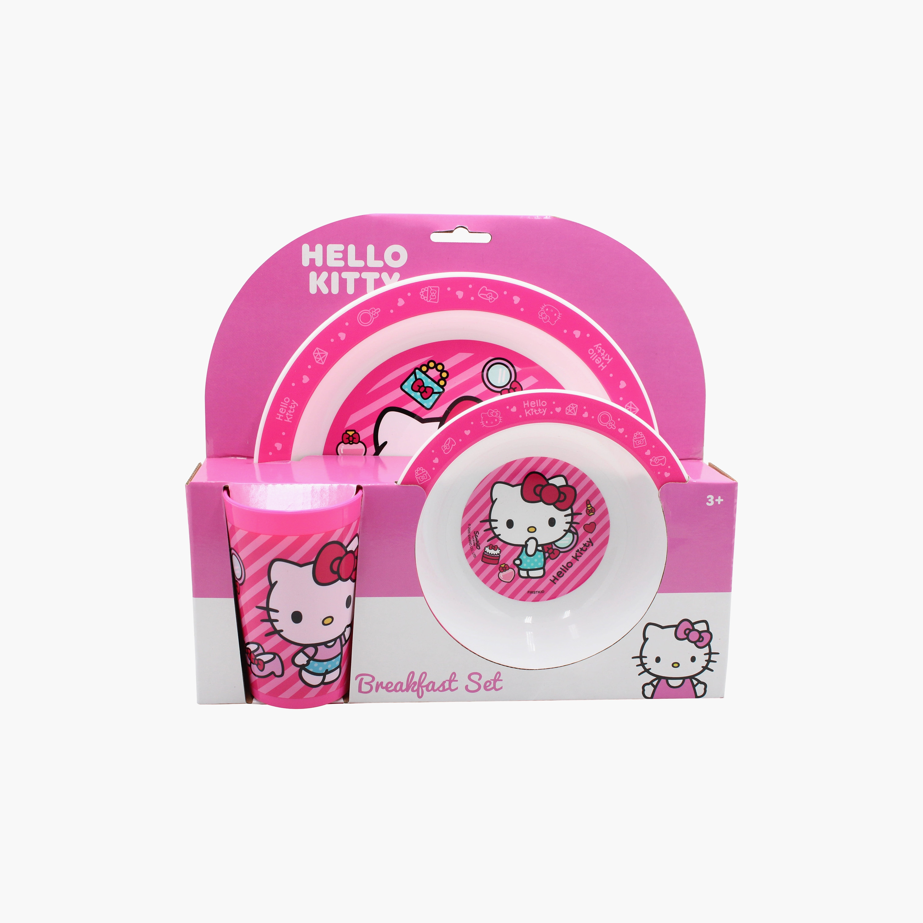 طقم ميكروويف هيلو كيتي 3 قطع مع طبق ووعاء (بولا) وكوب-baby-feeding-mealtimeessentials-image-8