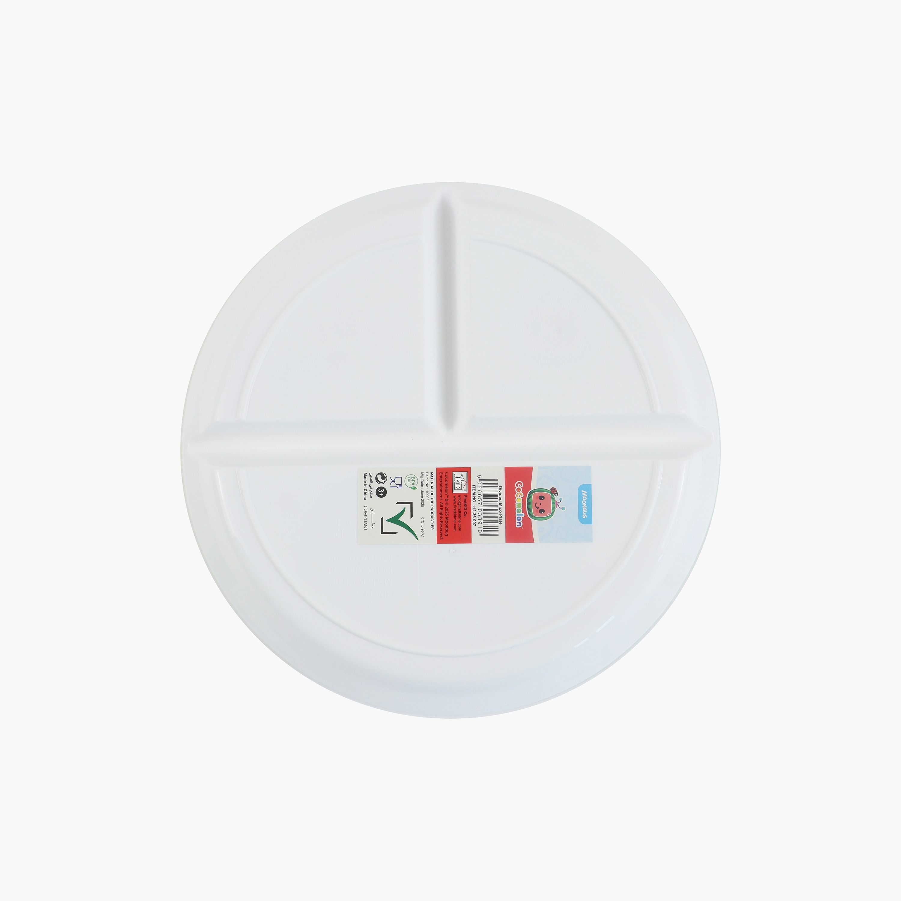 Spacetoon Cocomelon Divided Premium Mico Mealtime Plate-baby-feeding-mealtimeessentials-image-3
