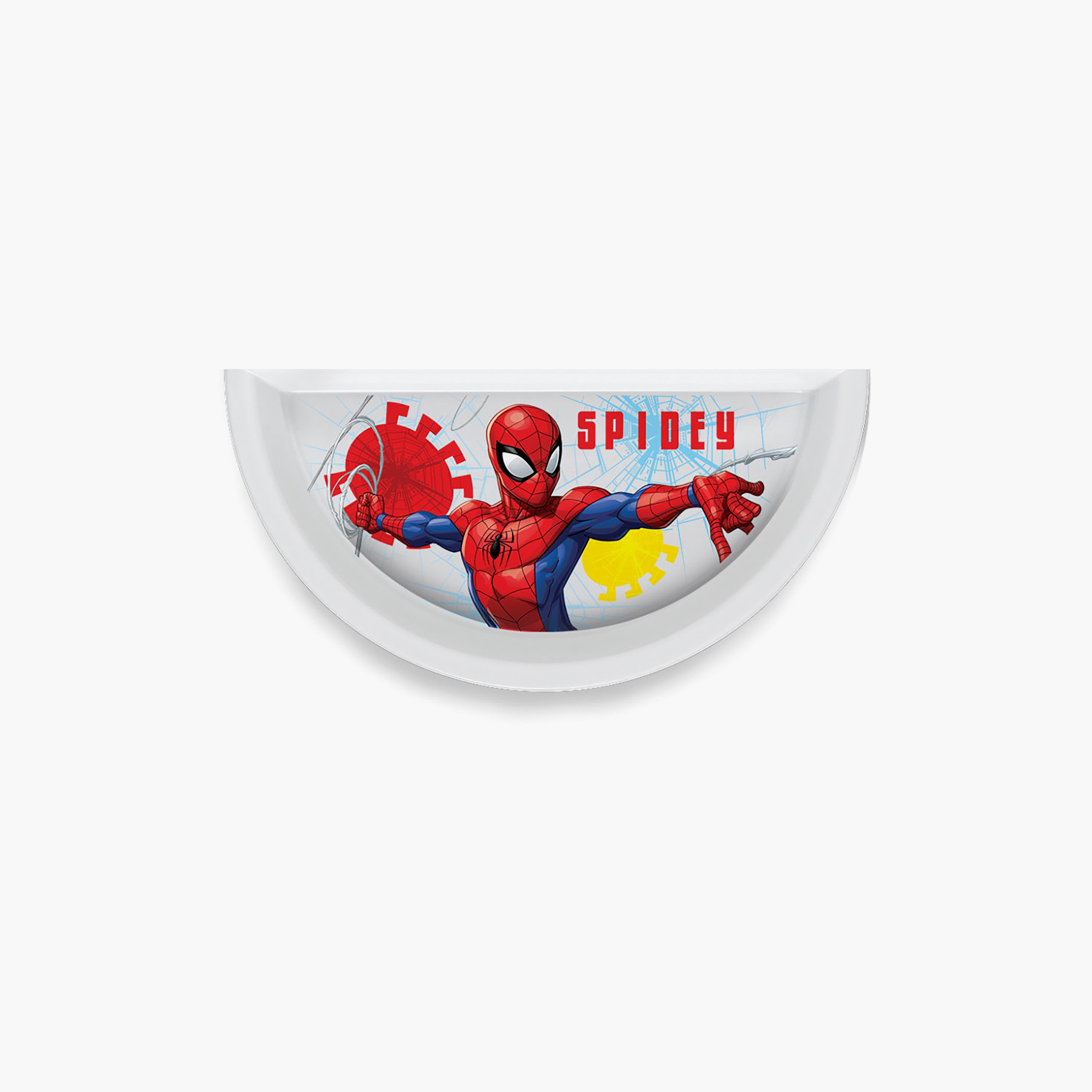Marvel Spiderman Divided Premium Mico Mealtime Plate-baby-feeding-mealtimeessentials-image-3