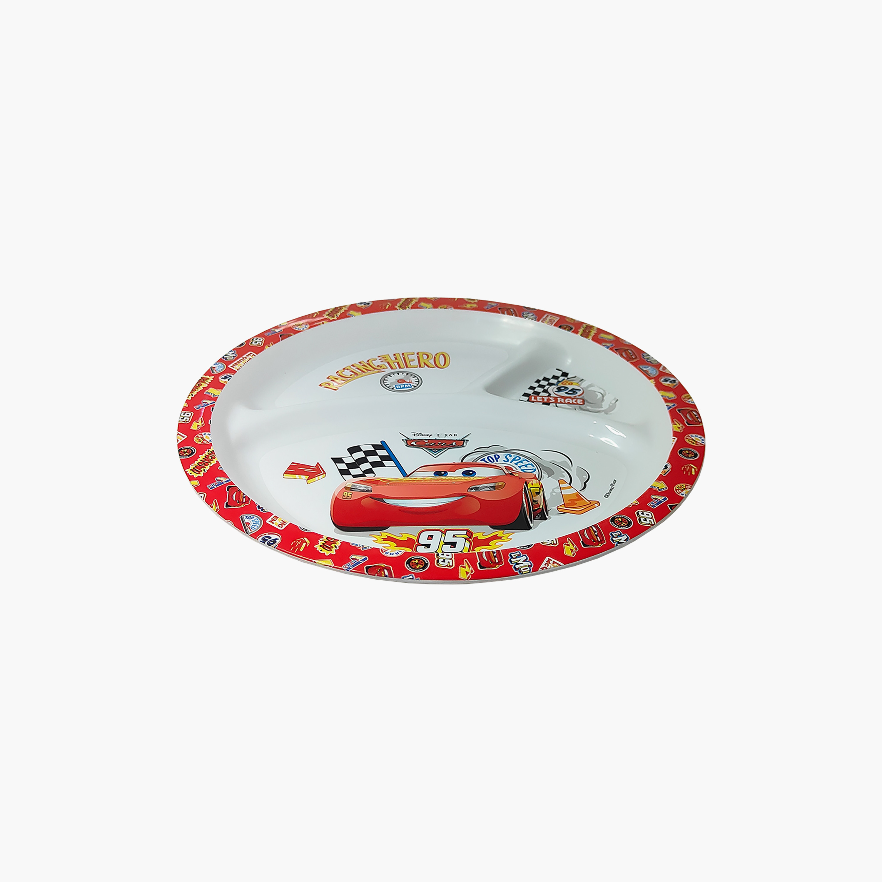 طبق ميكو مقسم آمن للاستخدام في الميكروويف بتصميم مكوين من ديزني كارز-baby-feeding-mealtimeessentials-image-2