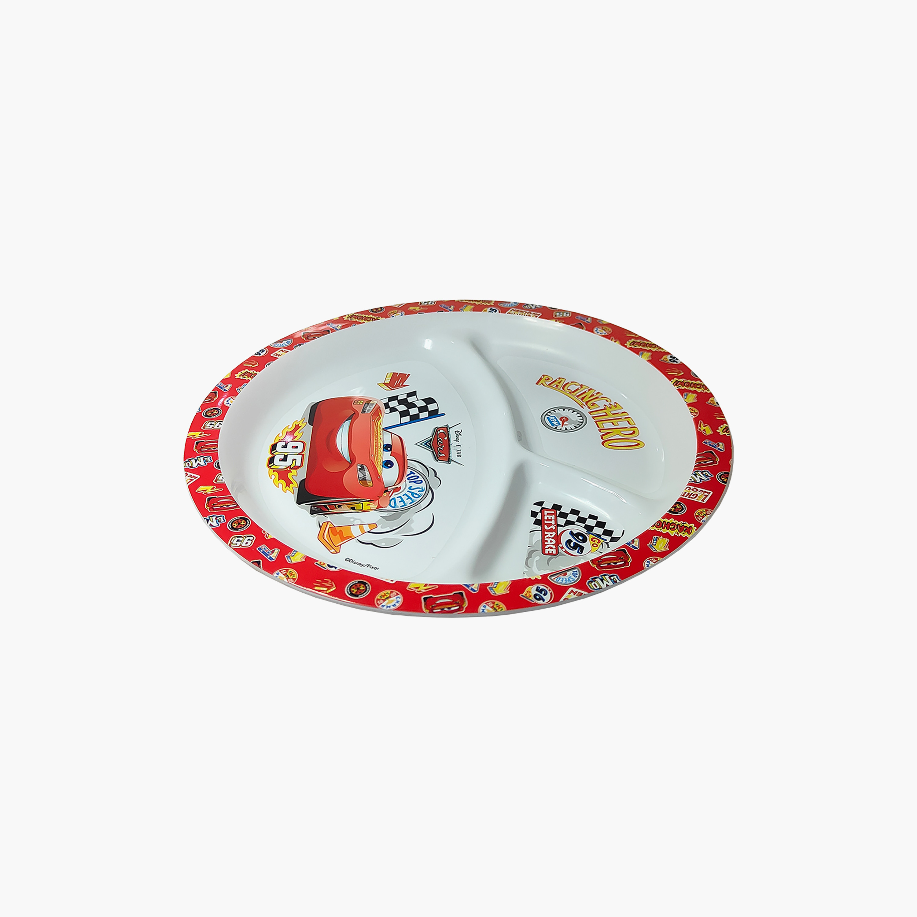 طبق ميكو مقسم آمن للاستخدام في الميكروويف بتصميم مكوين من ديزني كارز-baby-feeding-mealtimeessentials-image-4