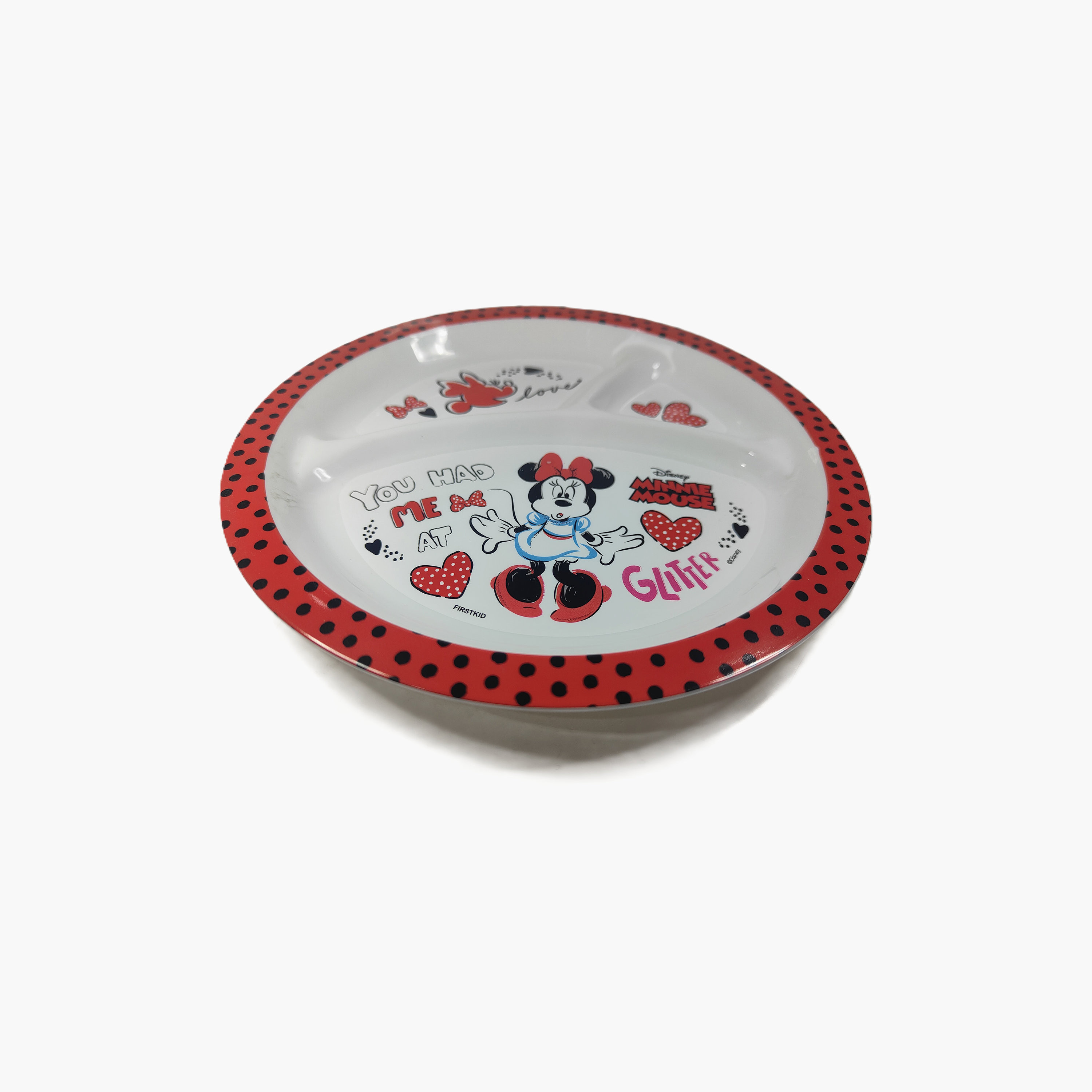 Minnie Mouse Divided Microwave Safe Plate-baby-feeding-mealtimeessentials-image-3