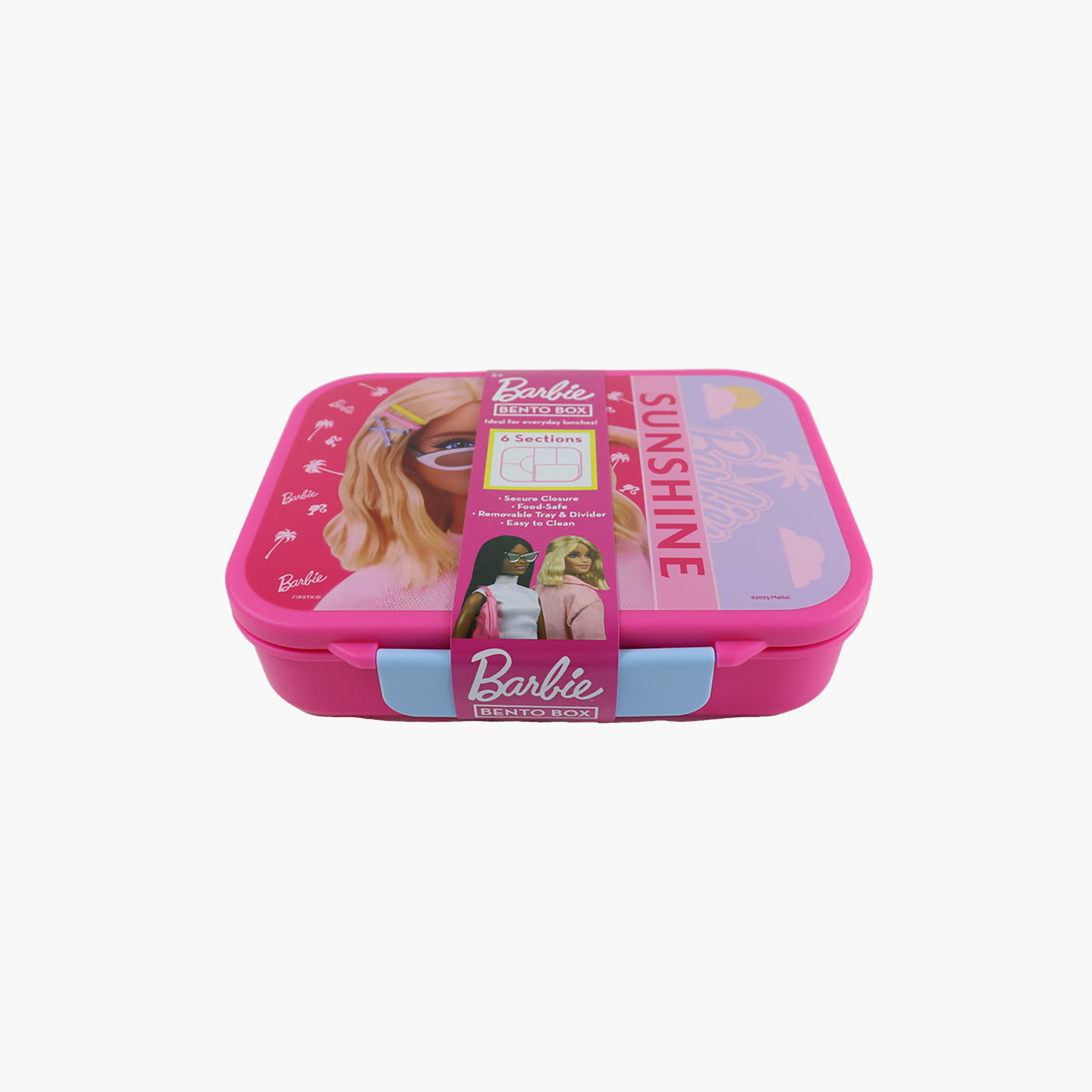 Barbie Bento Lunch Box for Gils with 6 Compartments - 1100 ml-school-lunchessentials-lunchboxes-image-3
