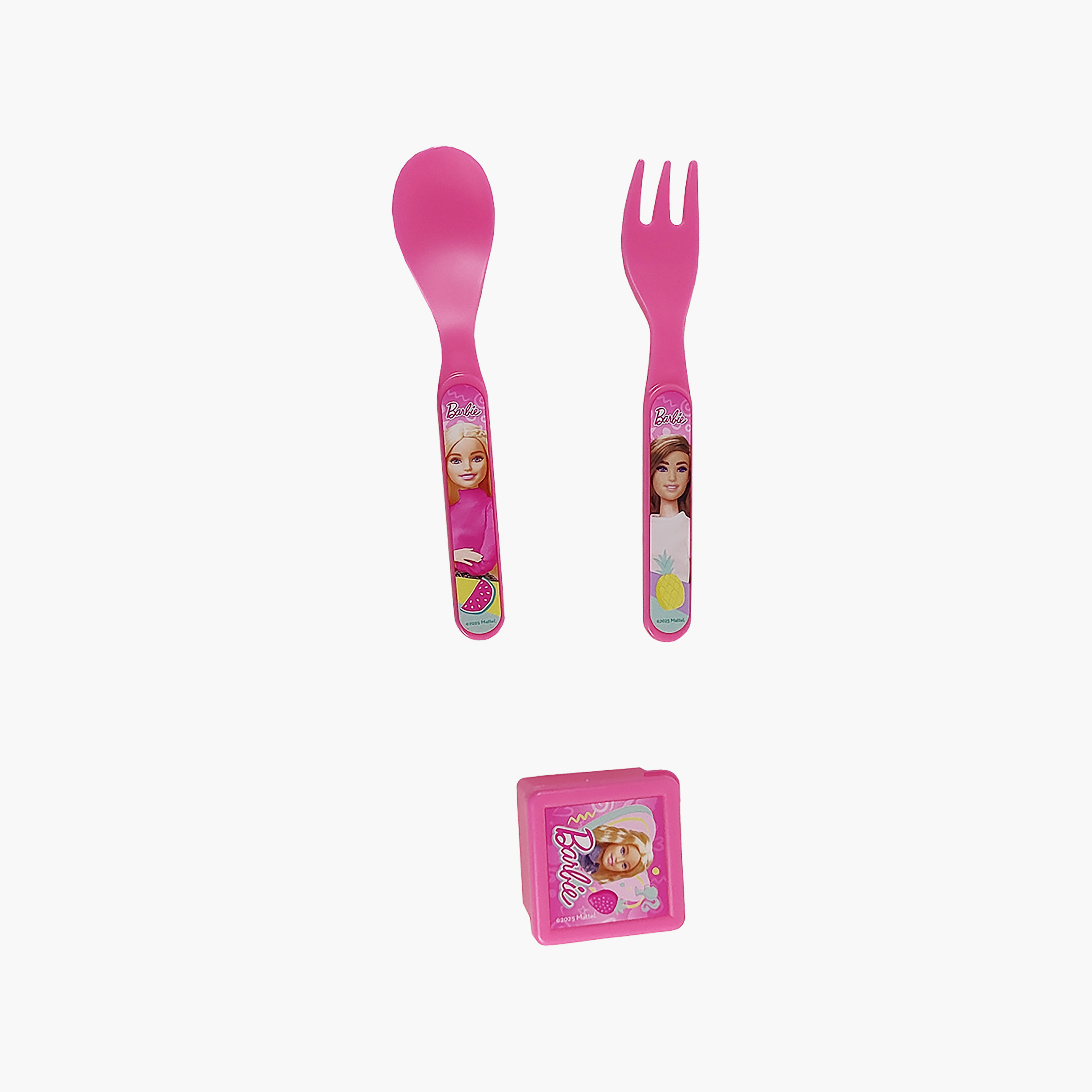 حقيبة طعام بينتو للبنات مع أدوات مائدة من باربي-school-lunchessentials-lunchboxes-image-3