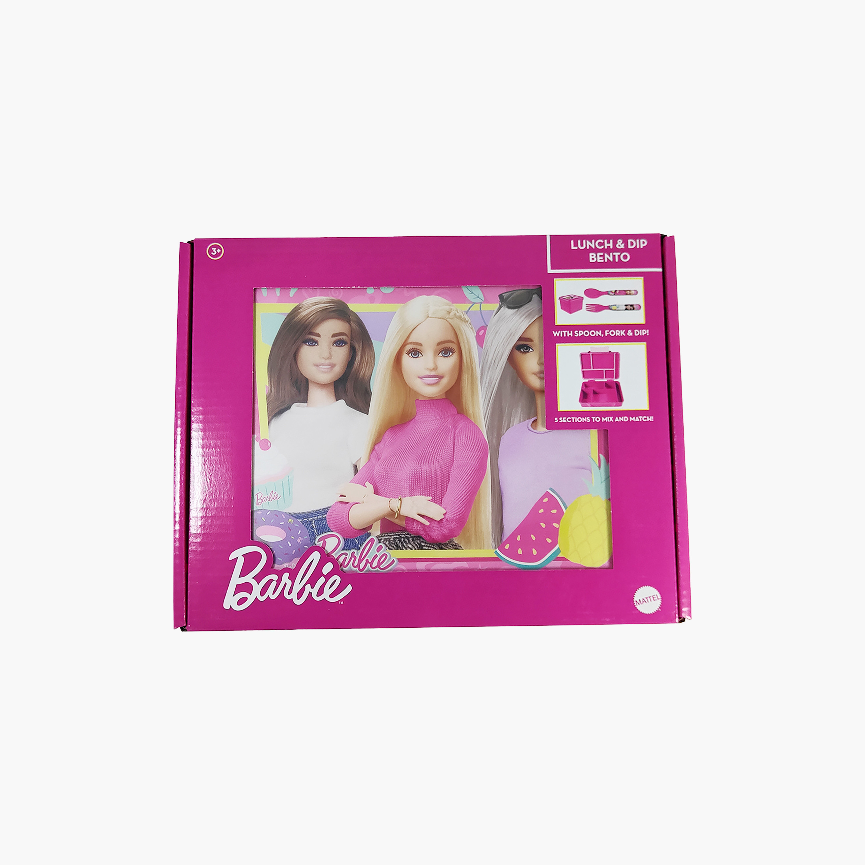 حقيبة طعام بينتو للبنات مع أدوات مائدة من باربي-school-lunchessentials-lunchboxes-image-7
