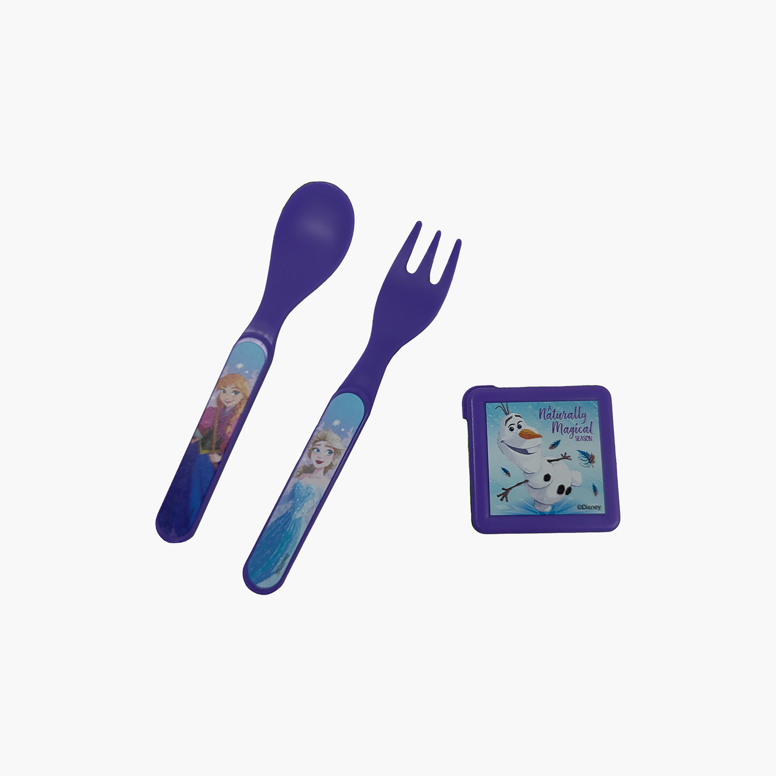 حقيبة طعام بينتو للبنات مع أدوات مائدة من ديزني فروزن-school-lunchessentials-lunchboxes-image-3