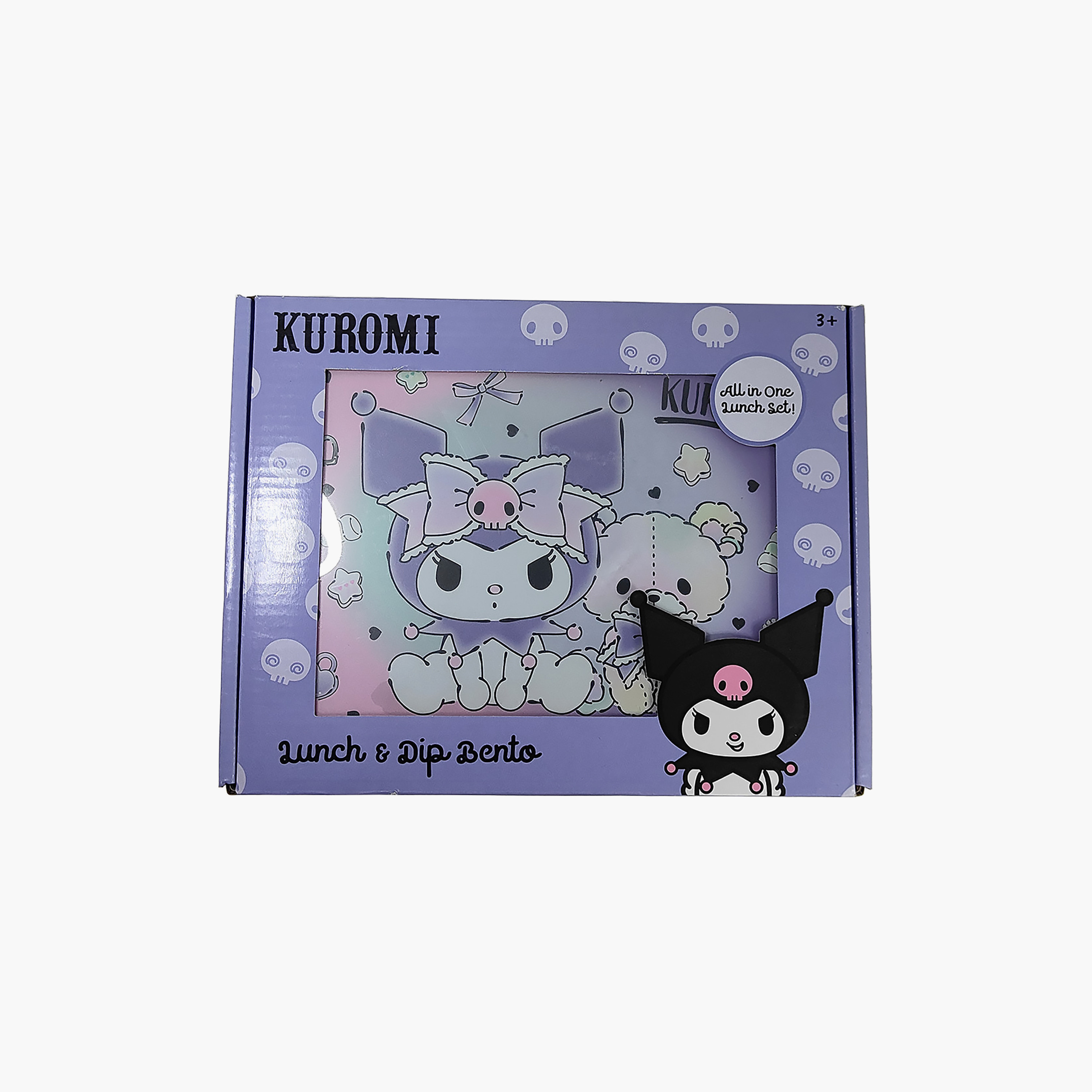Kuromi Bento Lunch Box for Girls with Cutlery-school-lunchessentials-lunchboxes-image-7