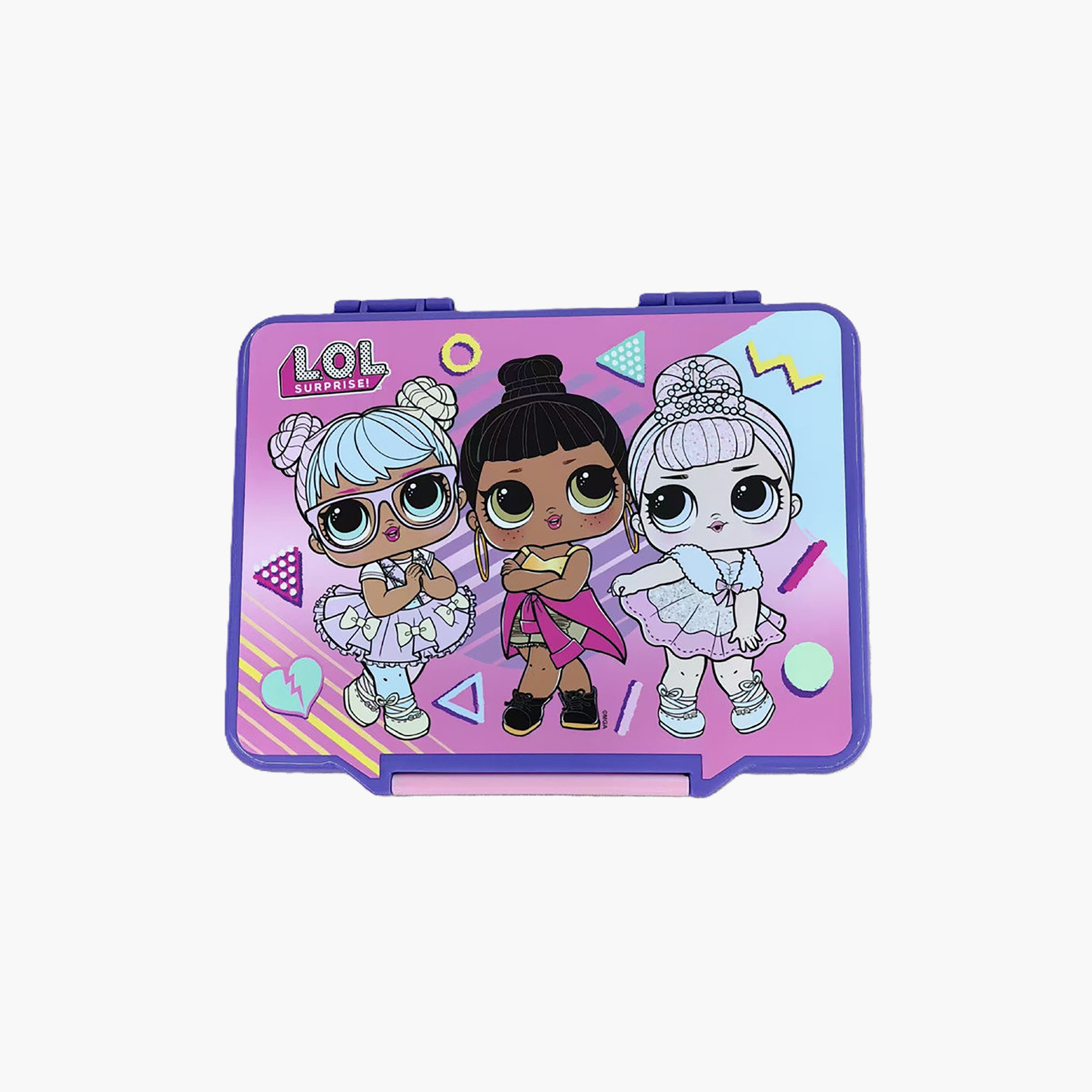 LOL Surprise Bento Lunch Box for Girls with Spoon & Fork-school-lunchessentials-lunchboxes-image-2