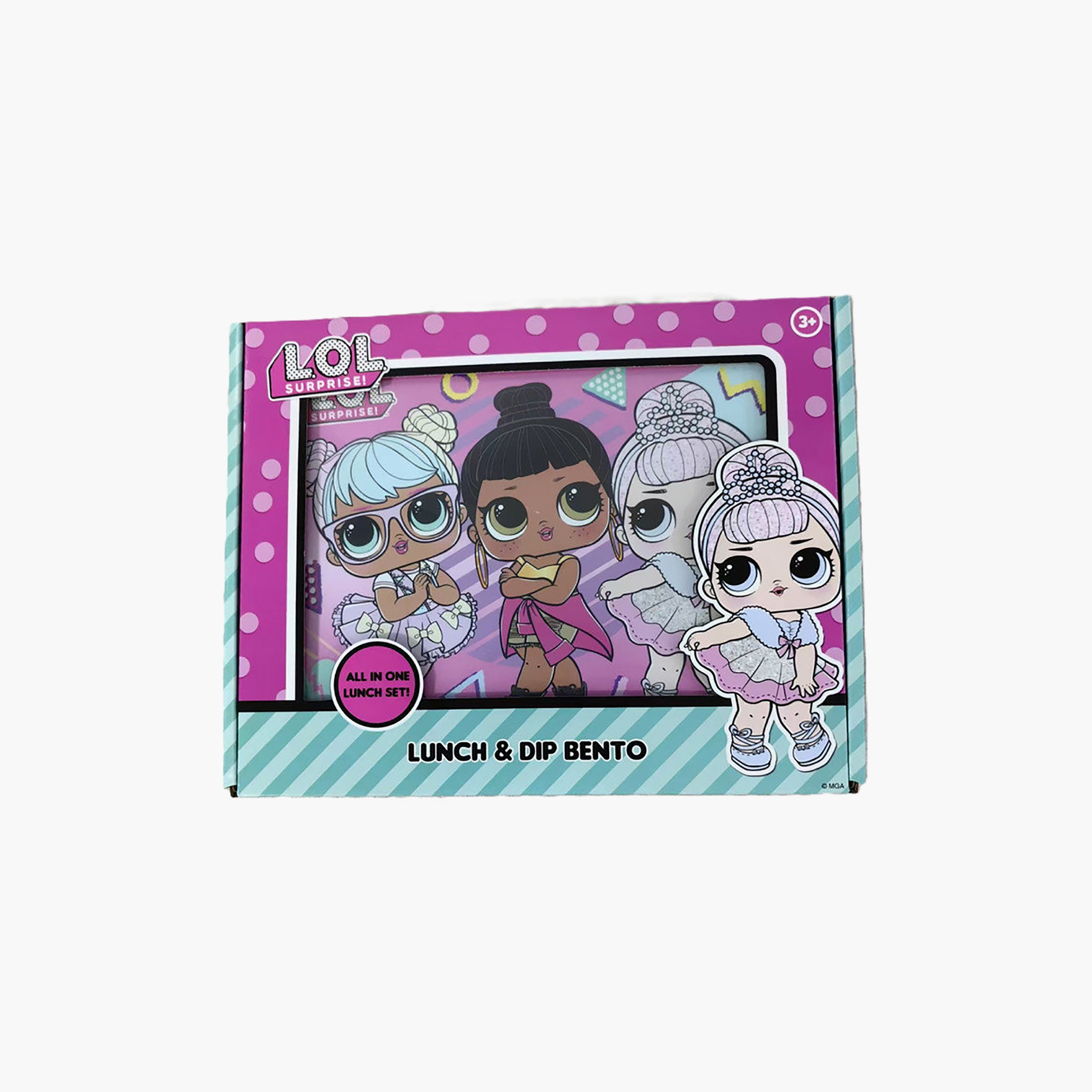 LOL Surprise Bento Lunch Box for Girls with Spoon & Fork-school-lunchessentials-lunchboxes-image-5