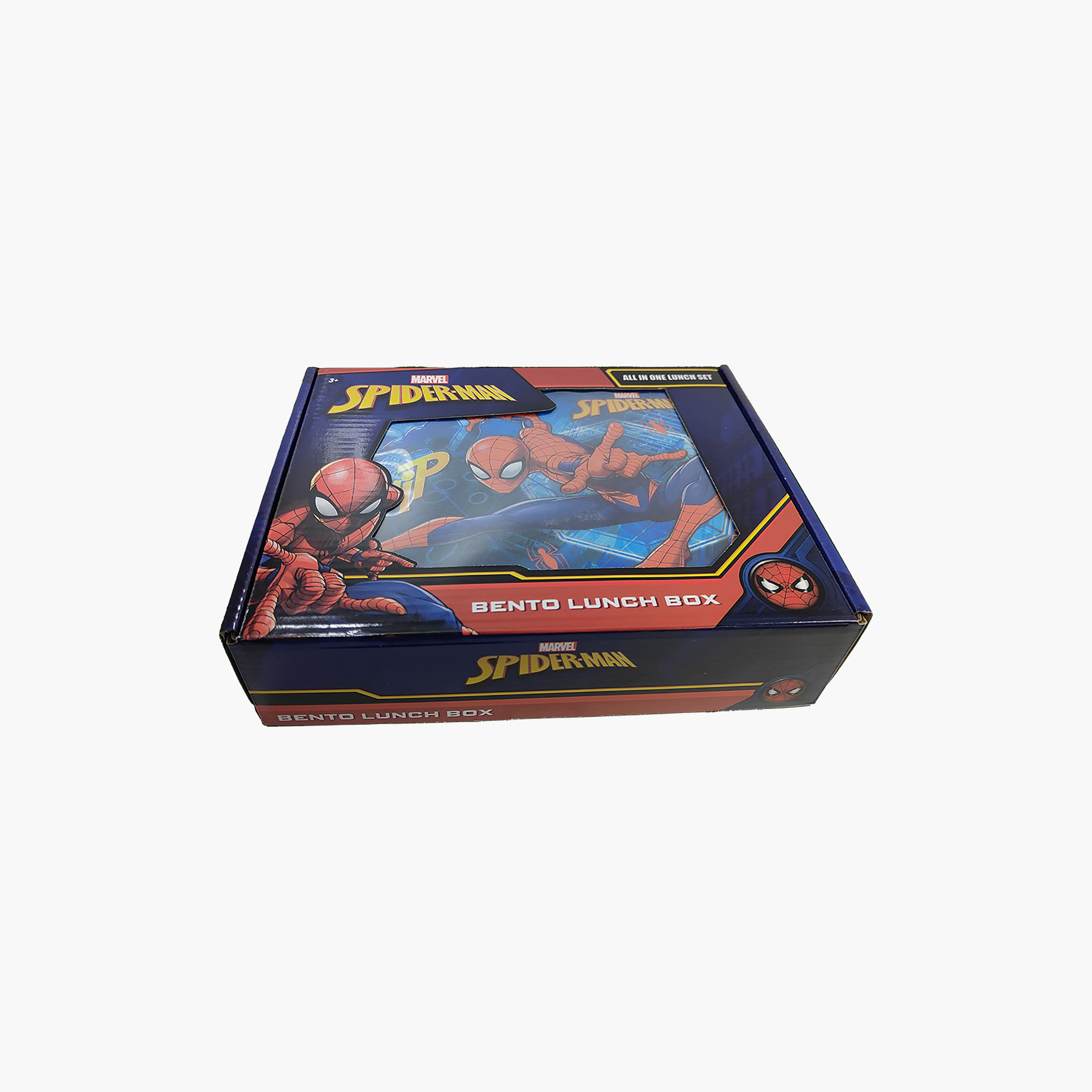 Marvel Spiderman Bento Lunch Box for Boys with Cutlery-school-lunchessentials-lunchboxes-image-7