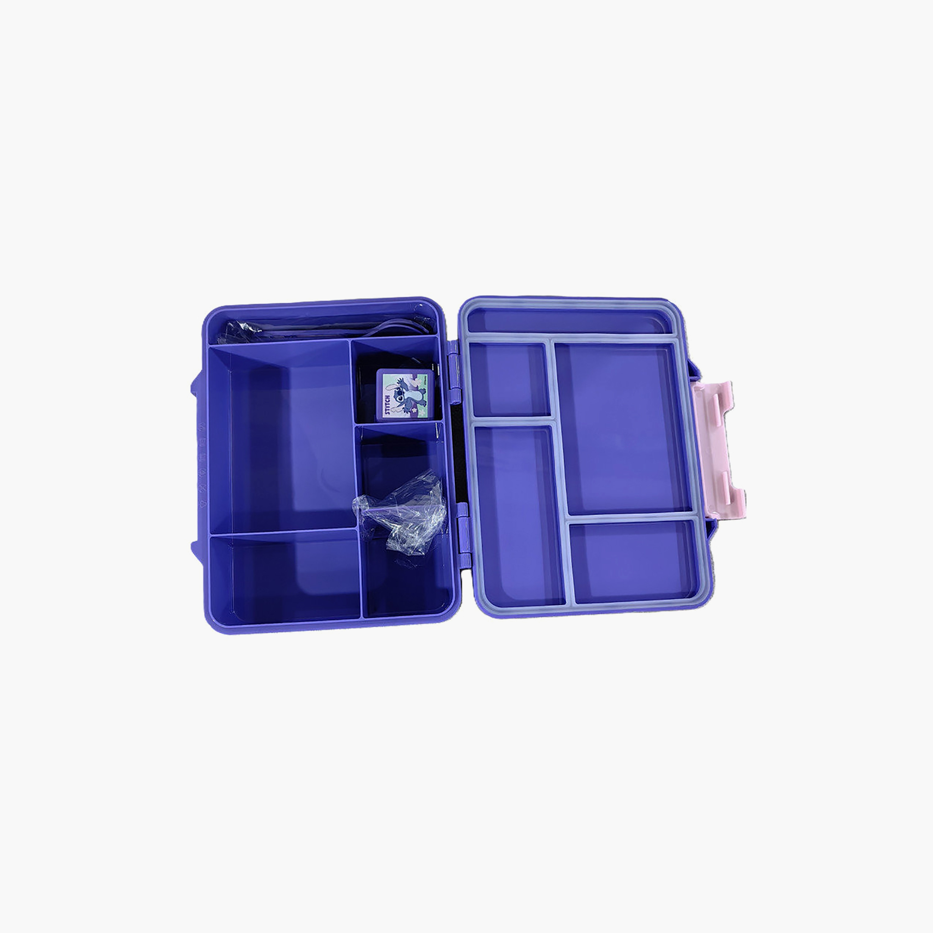 Stitch Bento Lunch Box for Girls with Spoon & Fork-school-lunchessentials-lunchboxes-image-3