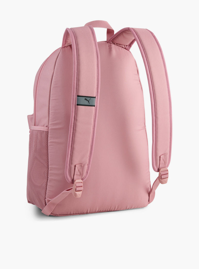 Puma Logo Print Backpack for Girls 5-13 Years with Padded Straps-school-bagsandbackpacks-backpacks-image-3