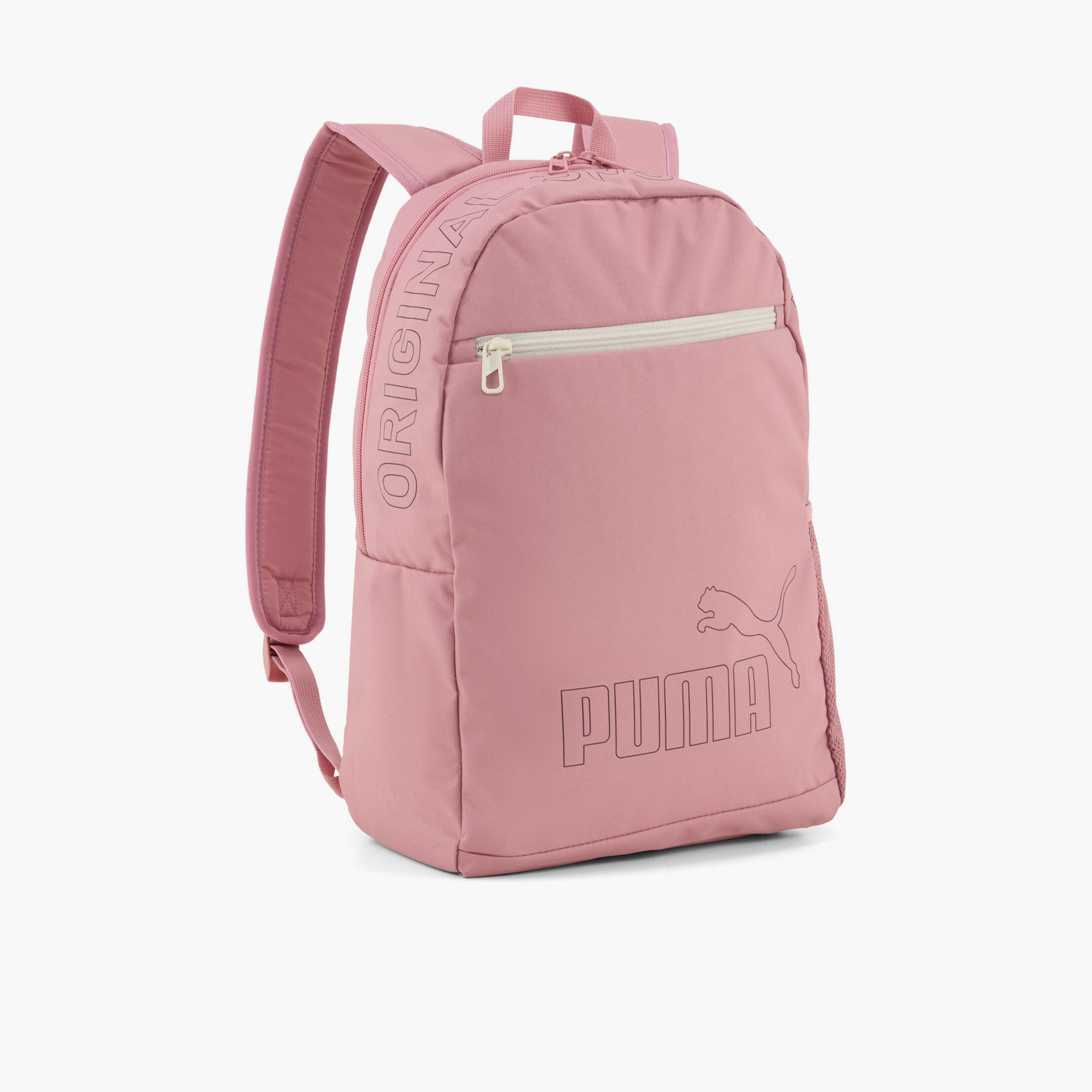 شنطة ظهر بطبعات شعار وجيب لابتوب للبنات من 5-13 سنة من بوما-school-bagsandbackpacks-backpacks-image-1