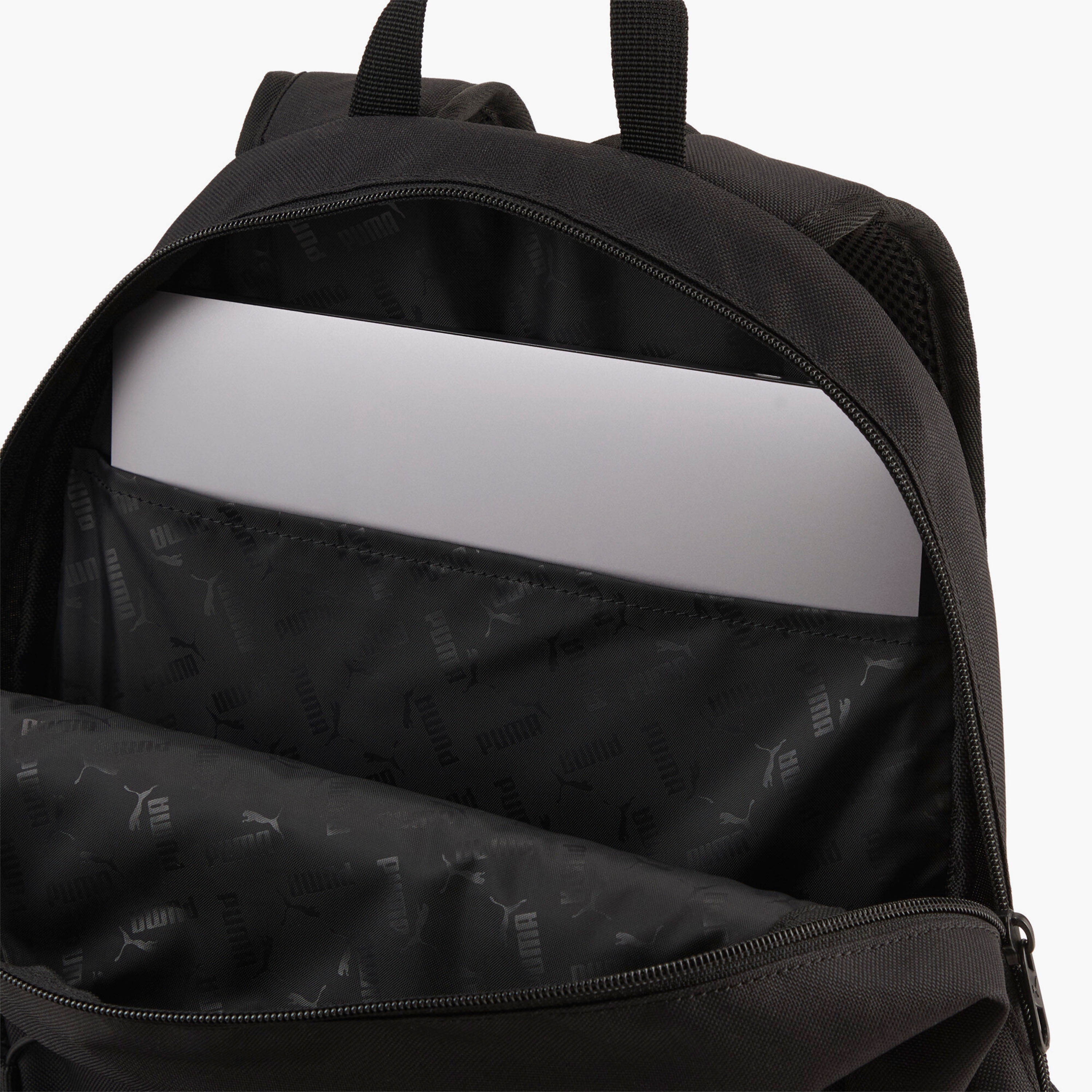 Puma Logo Print Bungee Detail Backpack for Kids 8-13 Years with Bungee Detail-school-bagsandbackpacks-backpacks-image-3