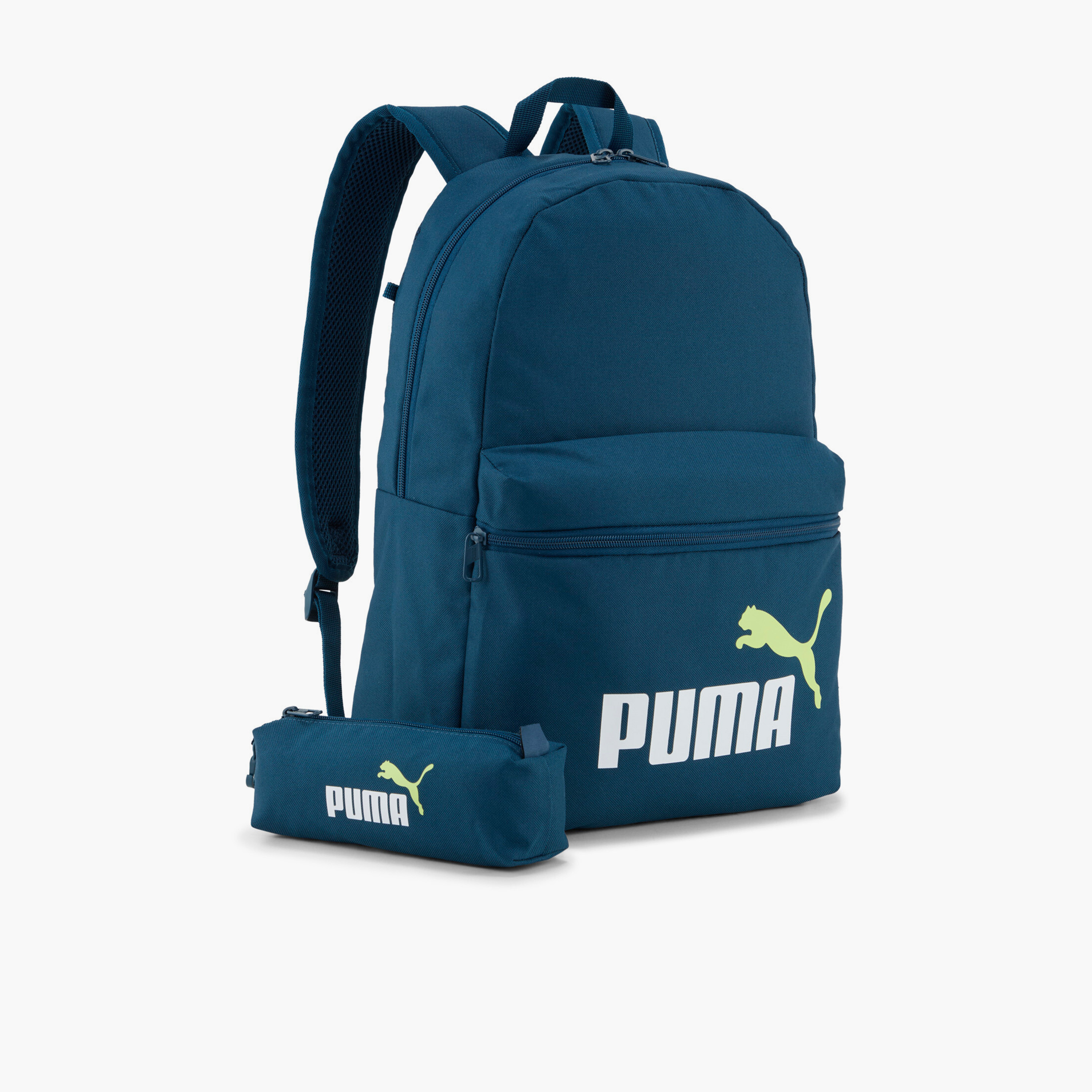 شنطة ظهر بطبعة شعار للأولاد مع مقلمة من بوما - 8 إلى 13 سنة-school-bagsandbackpacks-backpacks-image-1