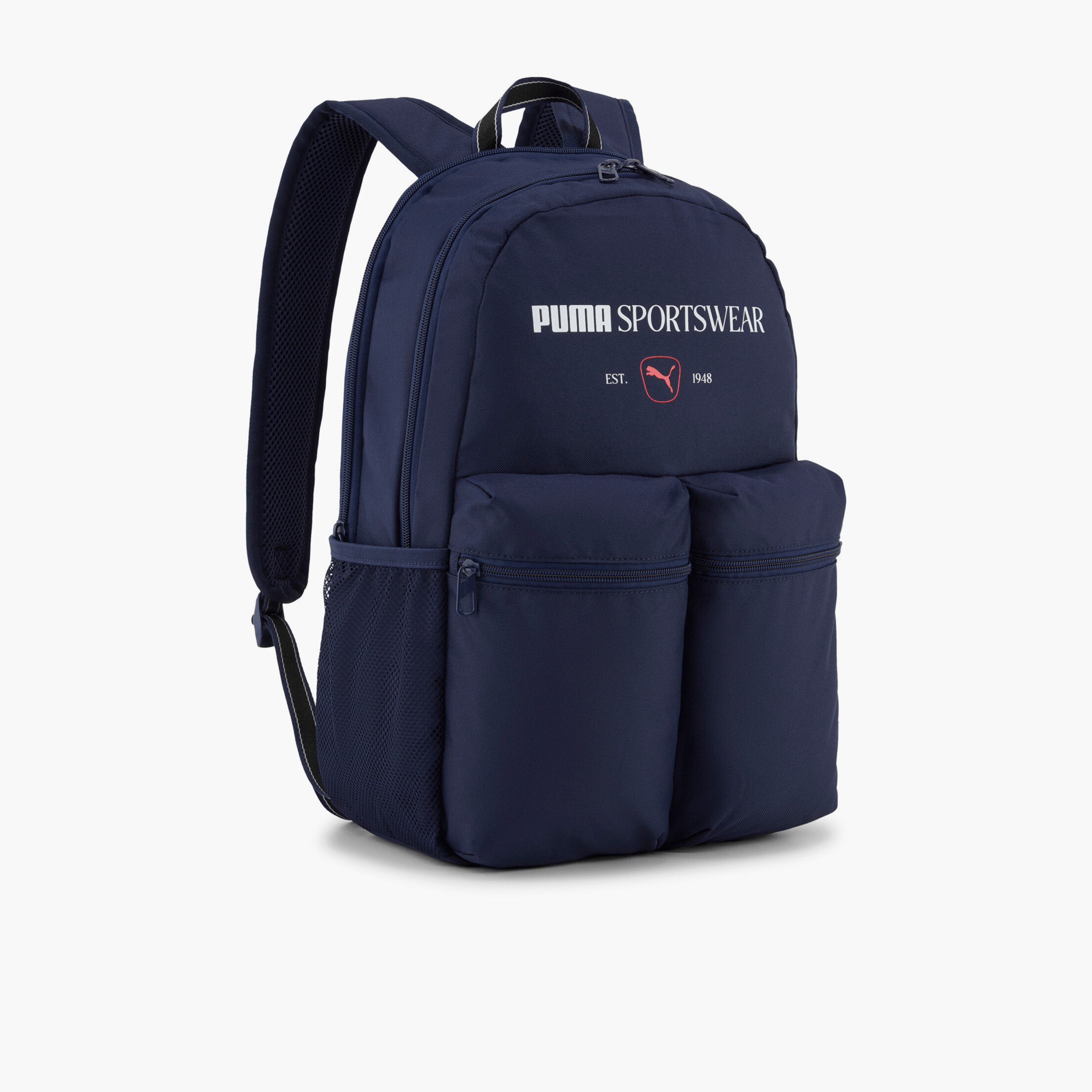 شنطة ظهر بجيب أمامي وطبعات شعار للأولاد من 5-13 سنة من بوما-school-bagsandbackpacks-backpacks-image-1
