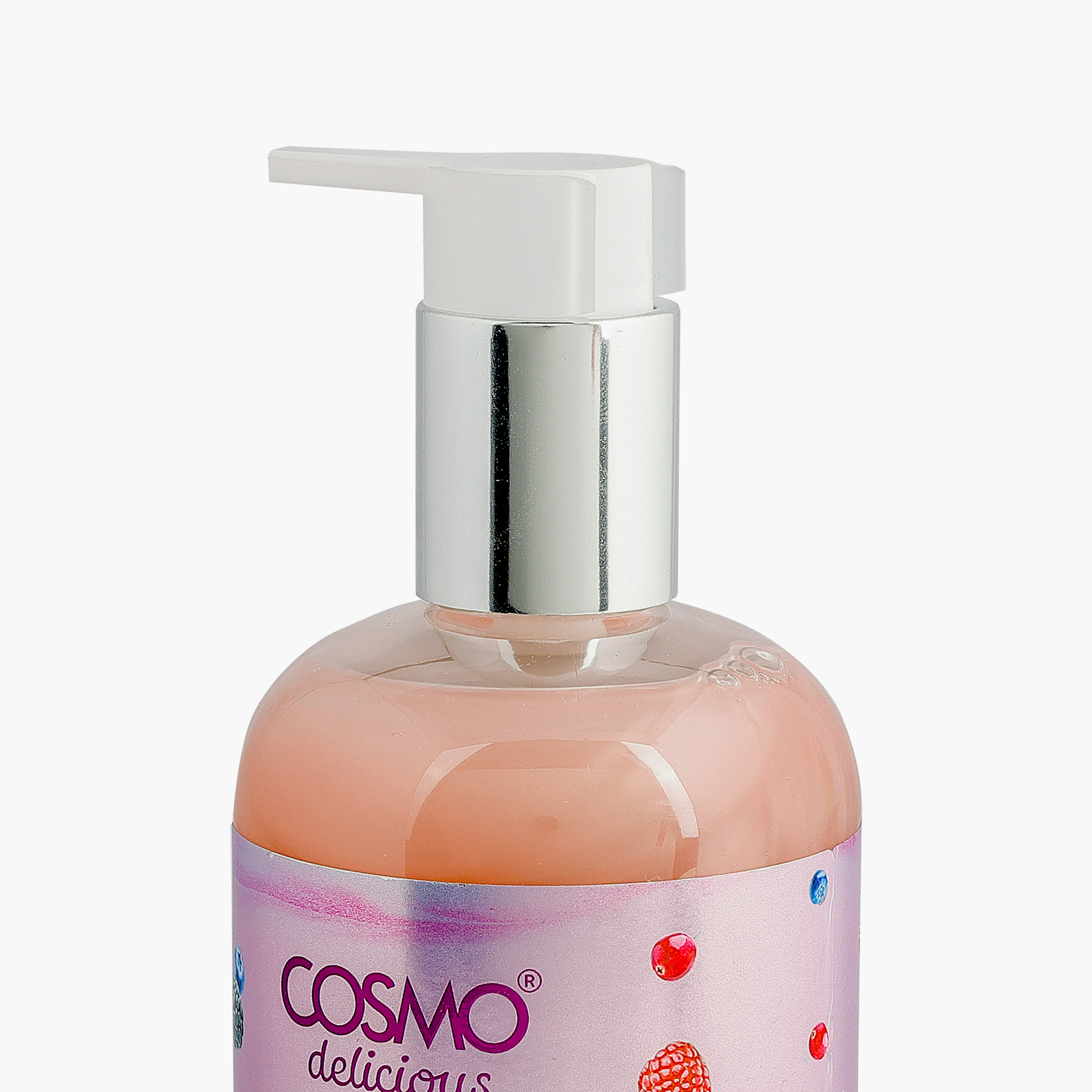 غسول اليدين كوزمو ديليشوس برائحة التوت والزبادي الكريمي 350 مل-beautyandpersonalcare-bathandbody-bathandshower-soaps-image-4
