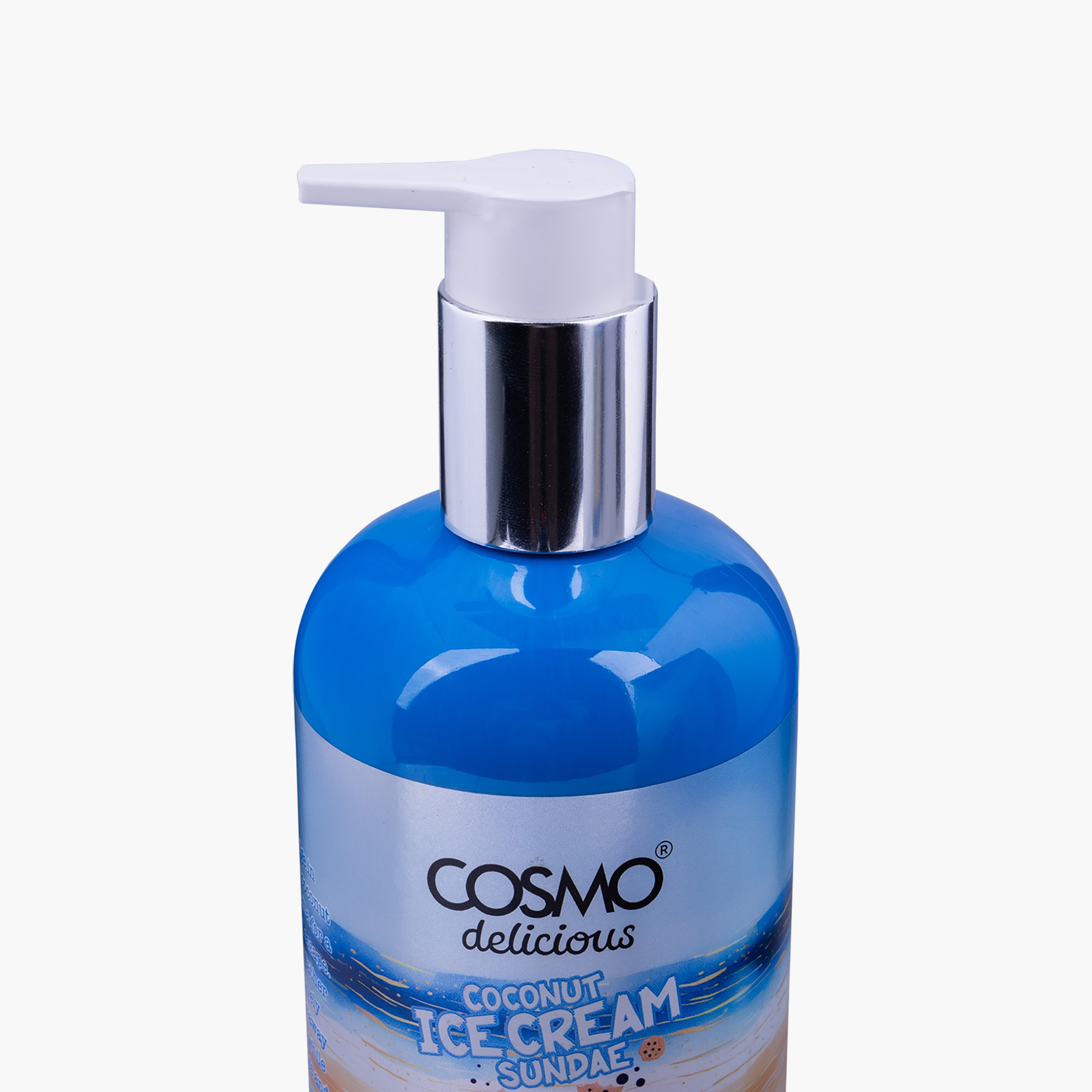 غسول اليدين كوزمو ديليشوس بنكهة آيس كريم جوز الهند، 350 مل-beautyandpersonalcare-bathandbody-bathandshower-soaps-image-4