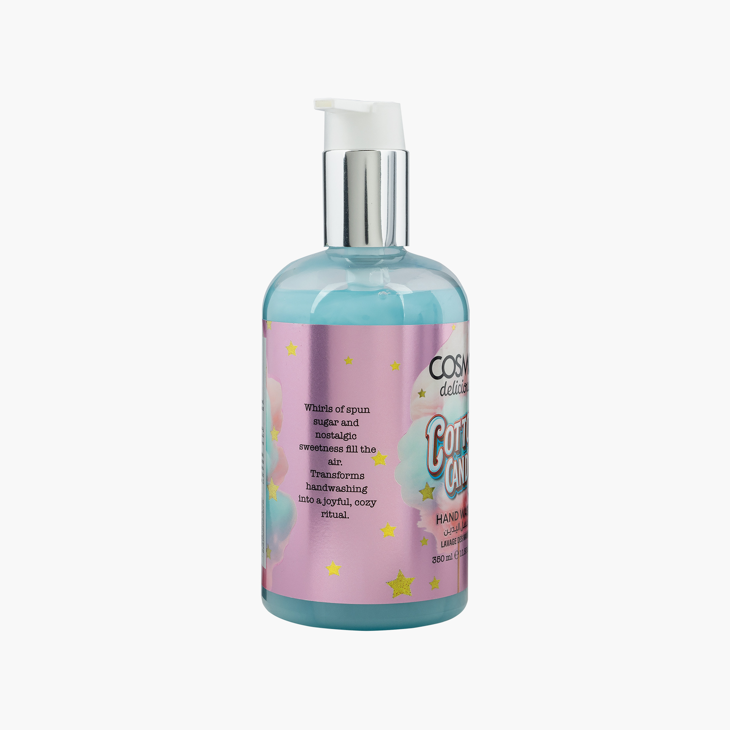 غسول اليدين كوزمو ديليشوس برائحة حلوى القطن 350 مل-beautyandpersonalcare-bathandbody-bathandshower-soaps-image-2