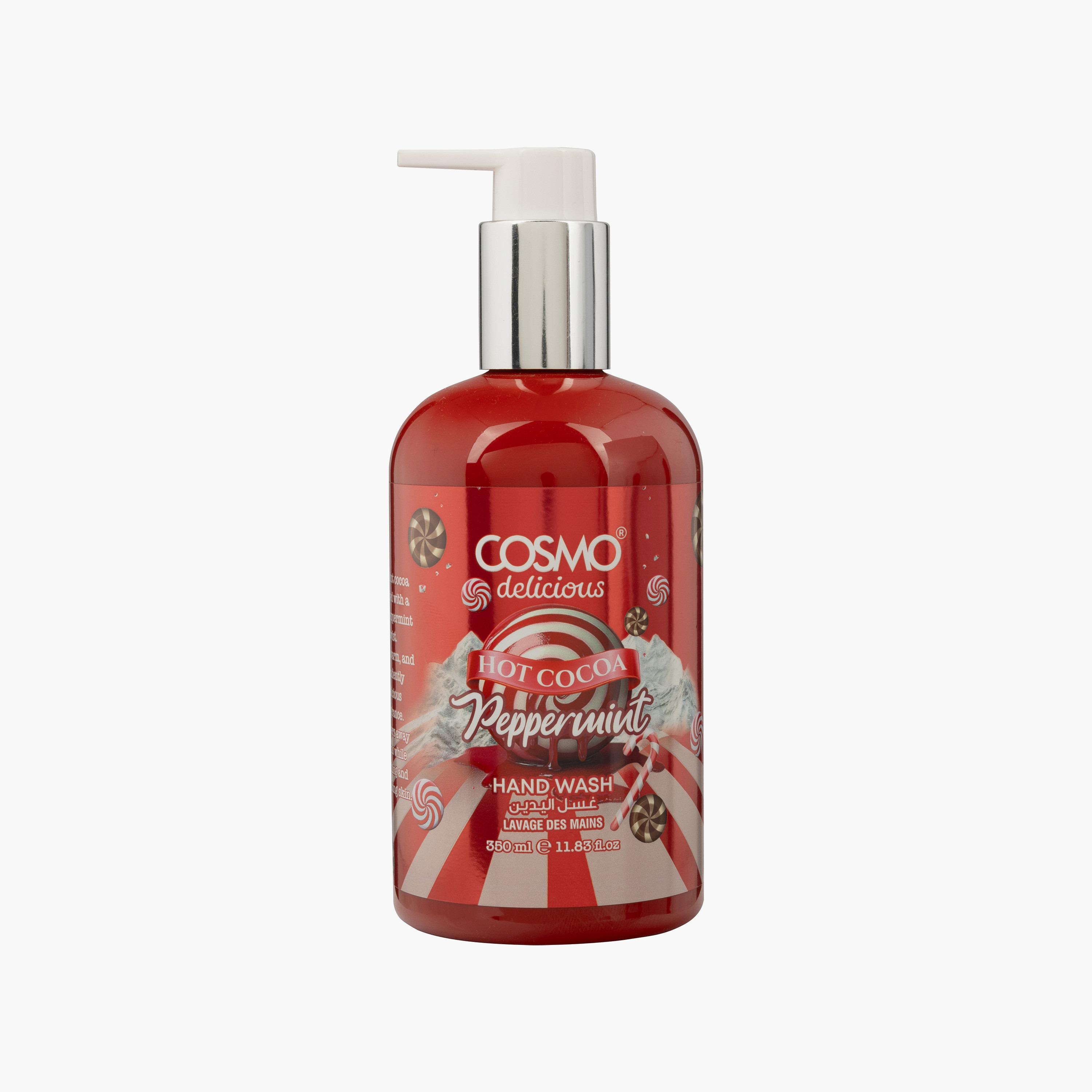 غسول اليدين كوزمو ديليشوس برائحة الكاكاو الساخن والنعناع 350 مل-beautyandpersonalcare-bathandbody-bathandshower-soaps-image-1