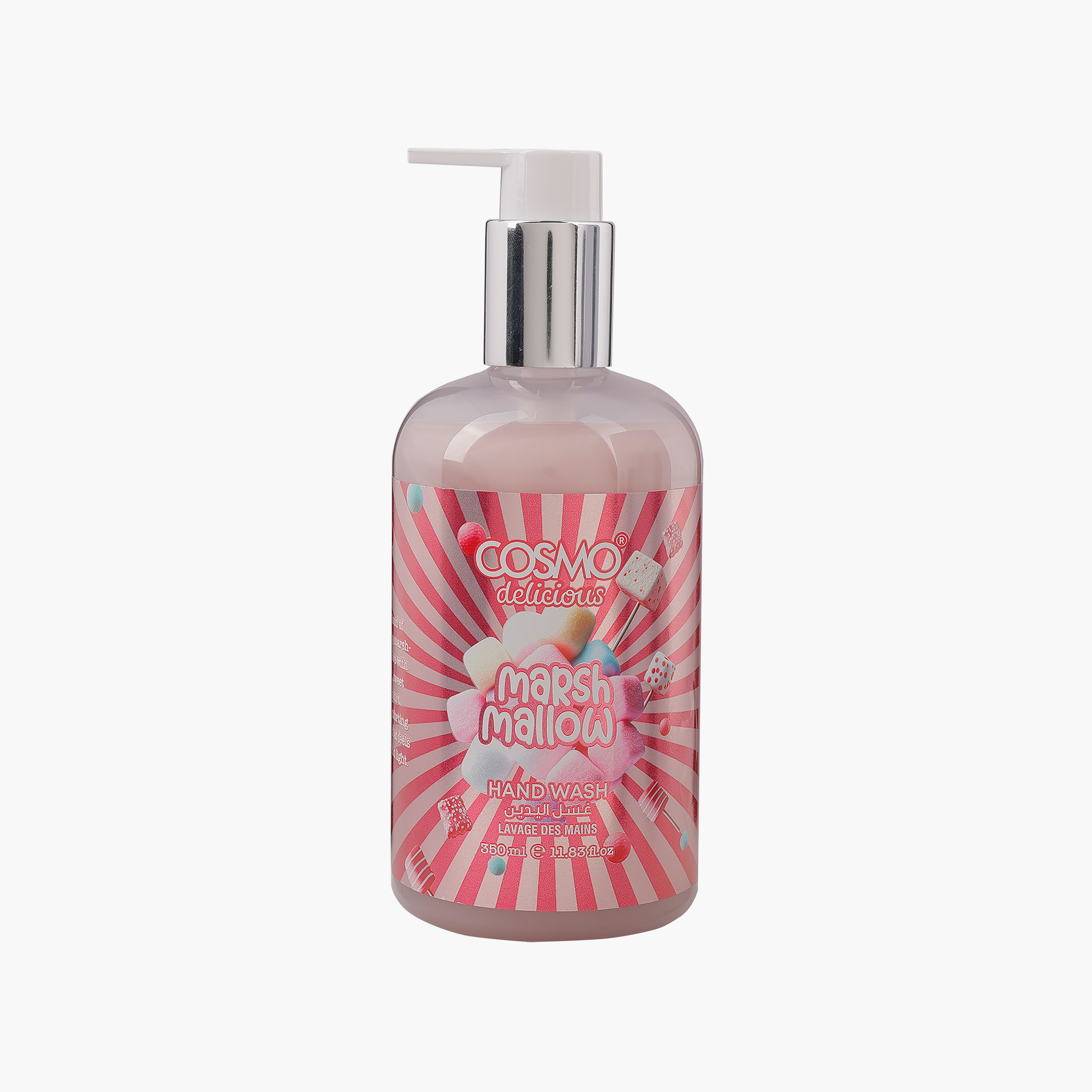 غسول اليدين كوزمو ديليشوس مارشميلو 350 مل-beautyandpersonalcare-bathandbody-bathandshower-soaps-image-1