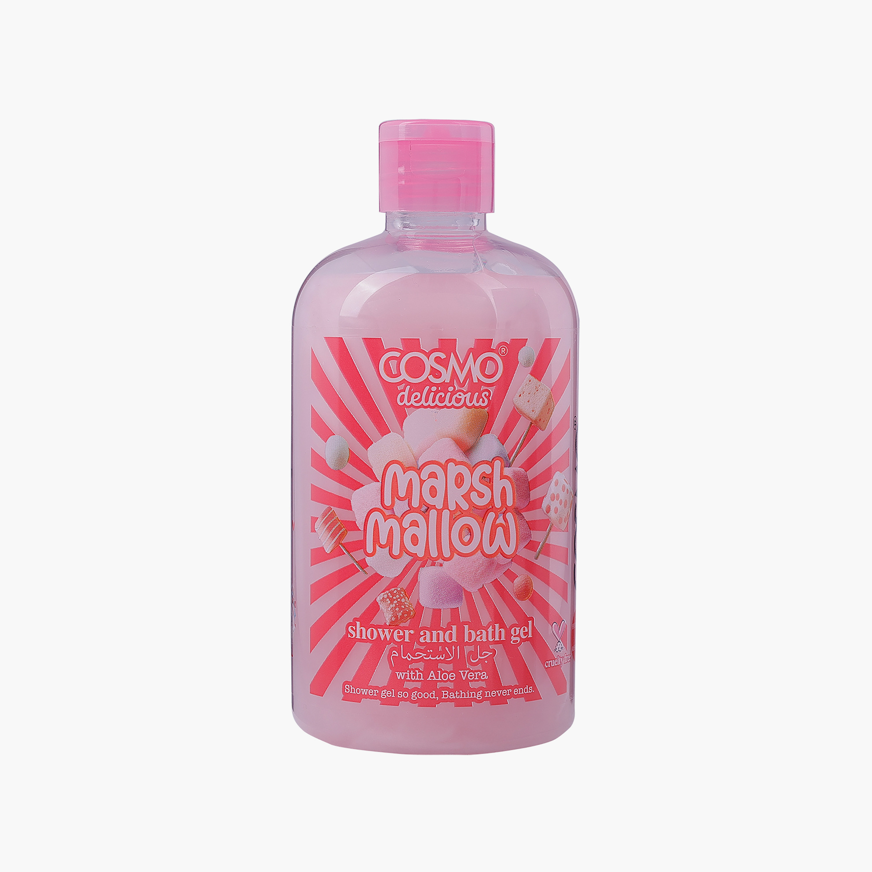 جل استحمام كوزمو ديليشوس مارشميلو 350 مل-beautyandpersonalcare-bathandbody-bathandshower-soaps-image-1