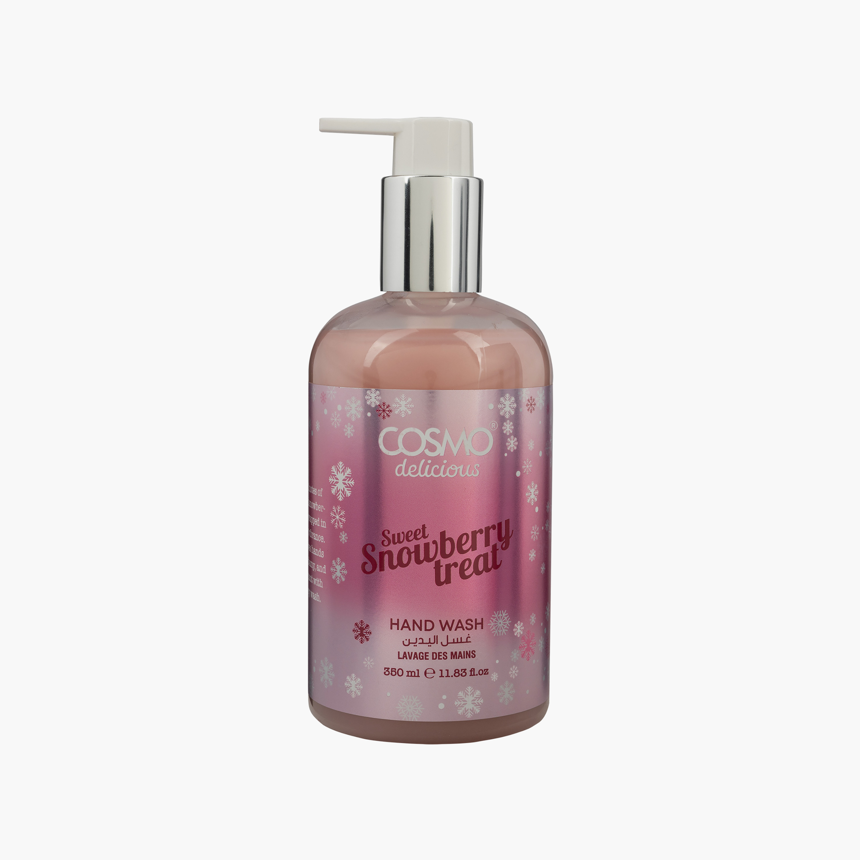 Cosmo Delicious Sweet Snowberry Treat Hand Wash 350Ml-beautyandpersonalcare-bathandbody-bathandshower-soaps-image-1