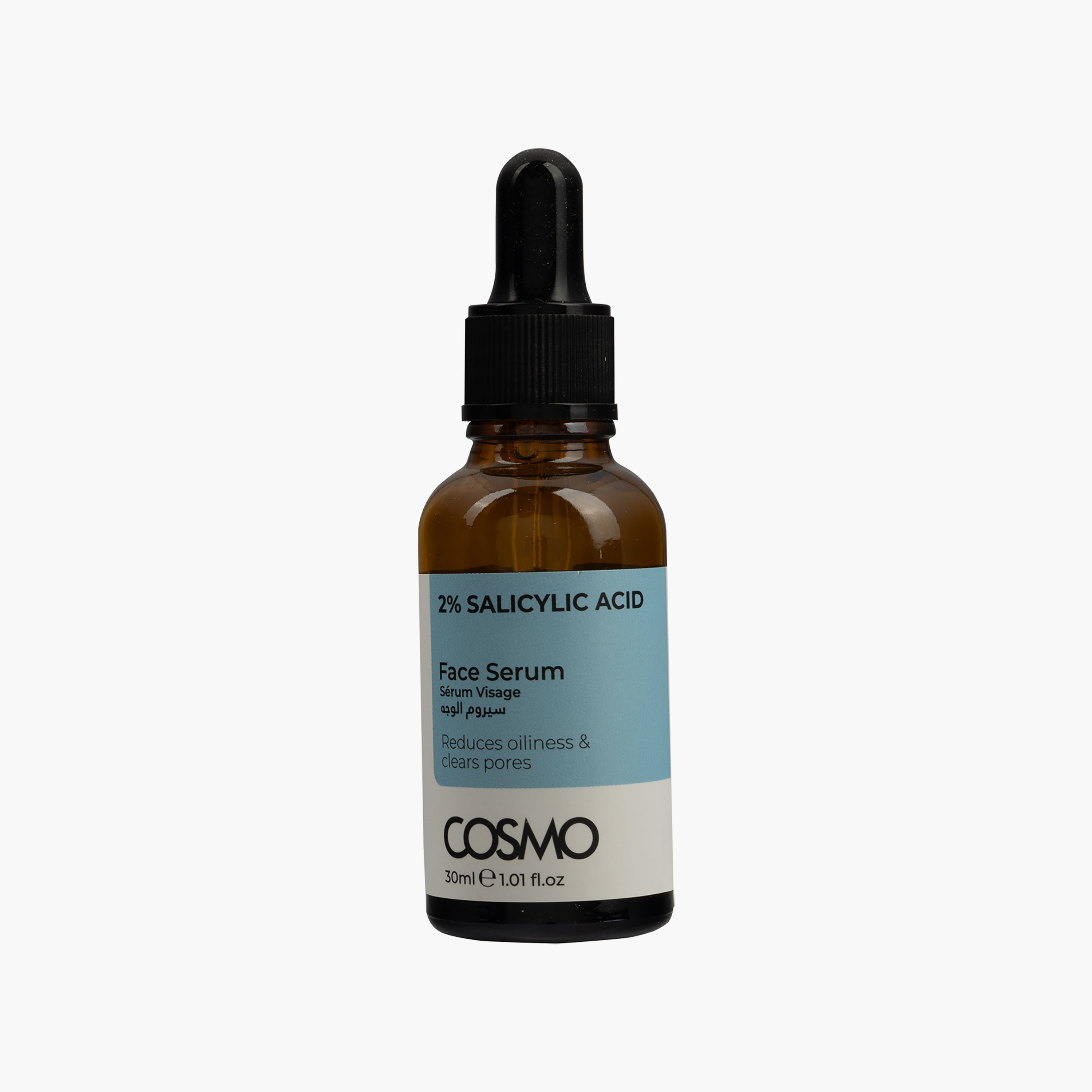 سيروم كوزمو للوجه، 2% حمض الساليسيليك، 30 مل-beautyandpersonalcare-kbeauty-skin-treatmentsandserums-image-1
