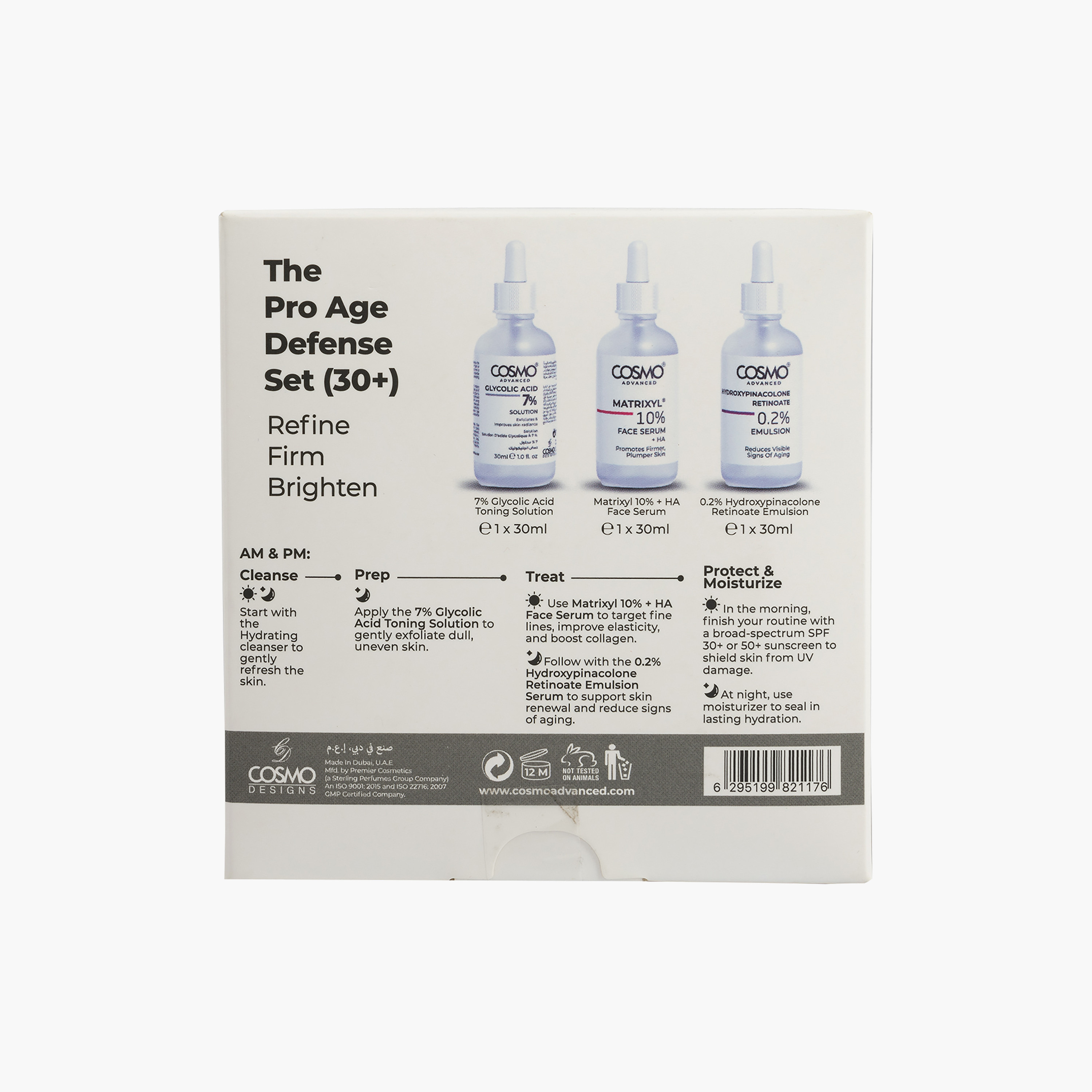 مجموعة كوزمو فيس سيروم برو لمكافحة علامات تقدم السن-beautyandpersonalcare-kbeauty-skin-treatmentsandserums-image-5