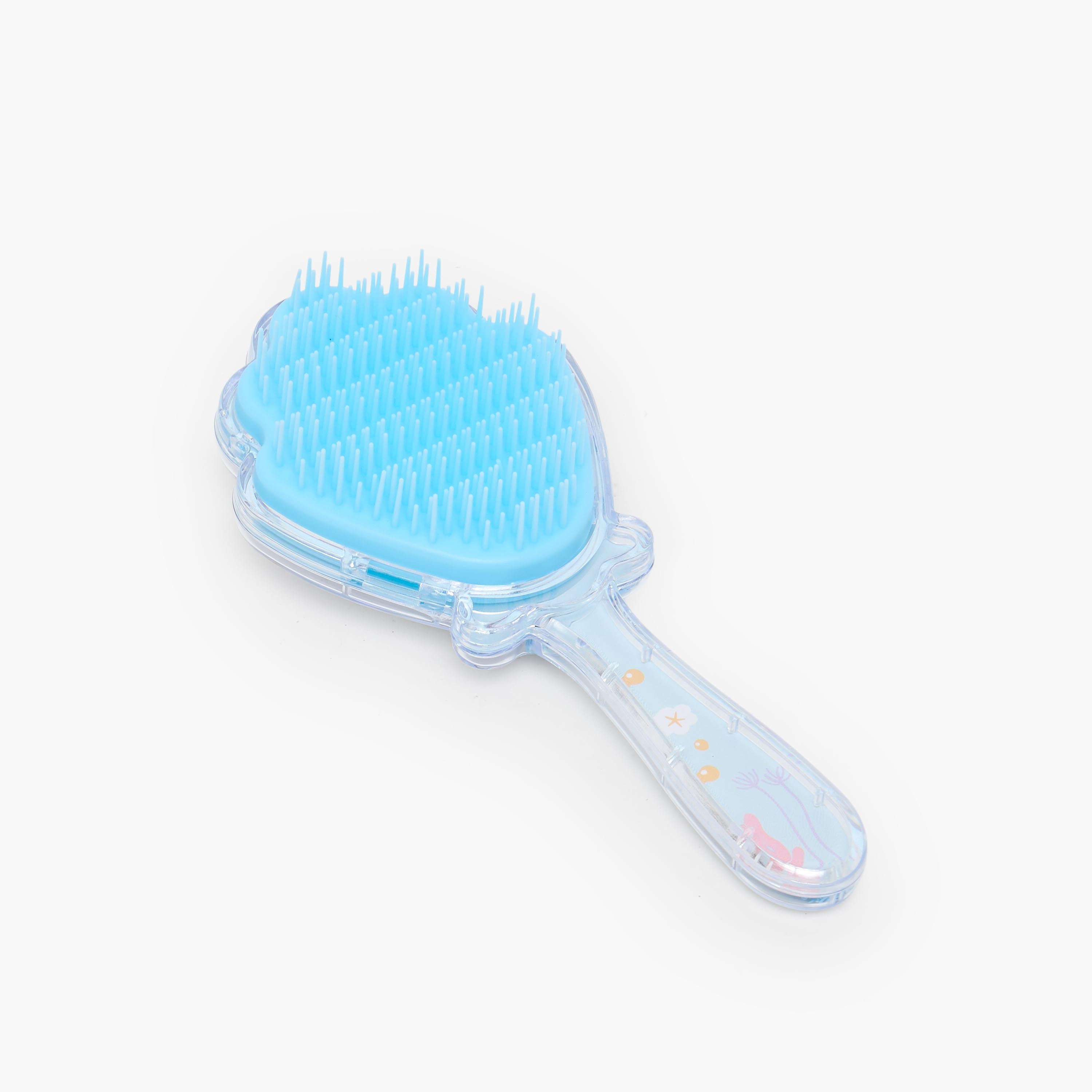 Findz Mermaid Shell Print Hairbrush-beautyandpersonalcare-makeup-brushesandaccessories-brushes-image-2