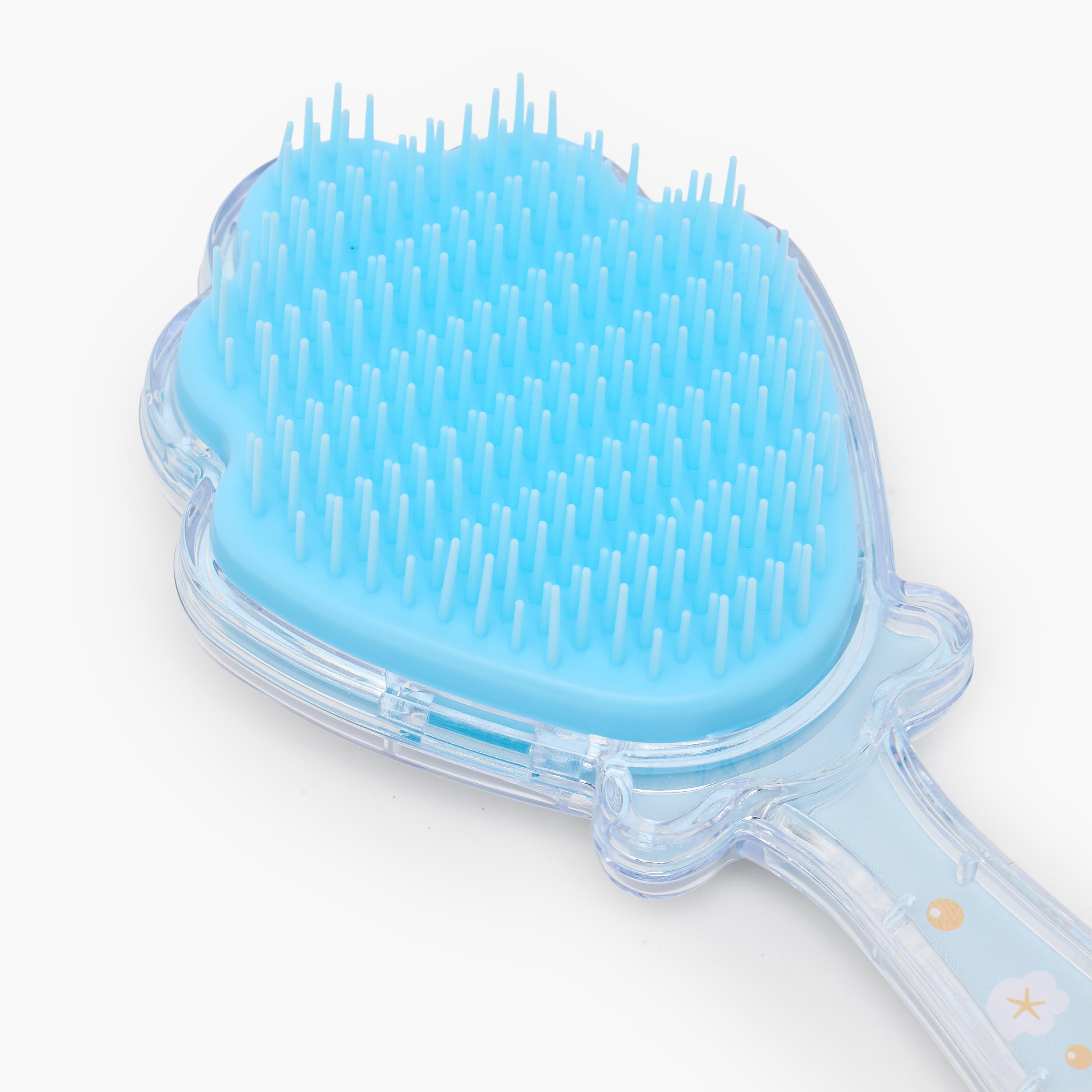 Findz Mermaid Shell Print Hairbrush-beautyandpersonalcare-makeup-brushesandaccessories-brushes-image-4
