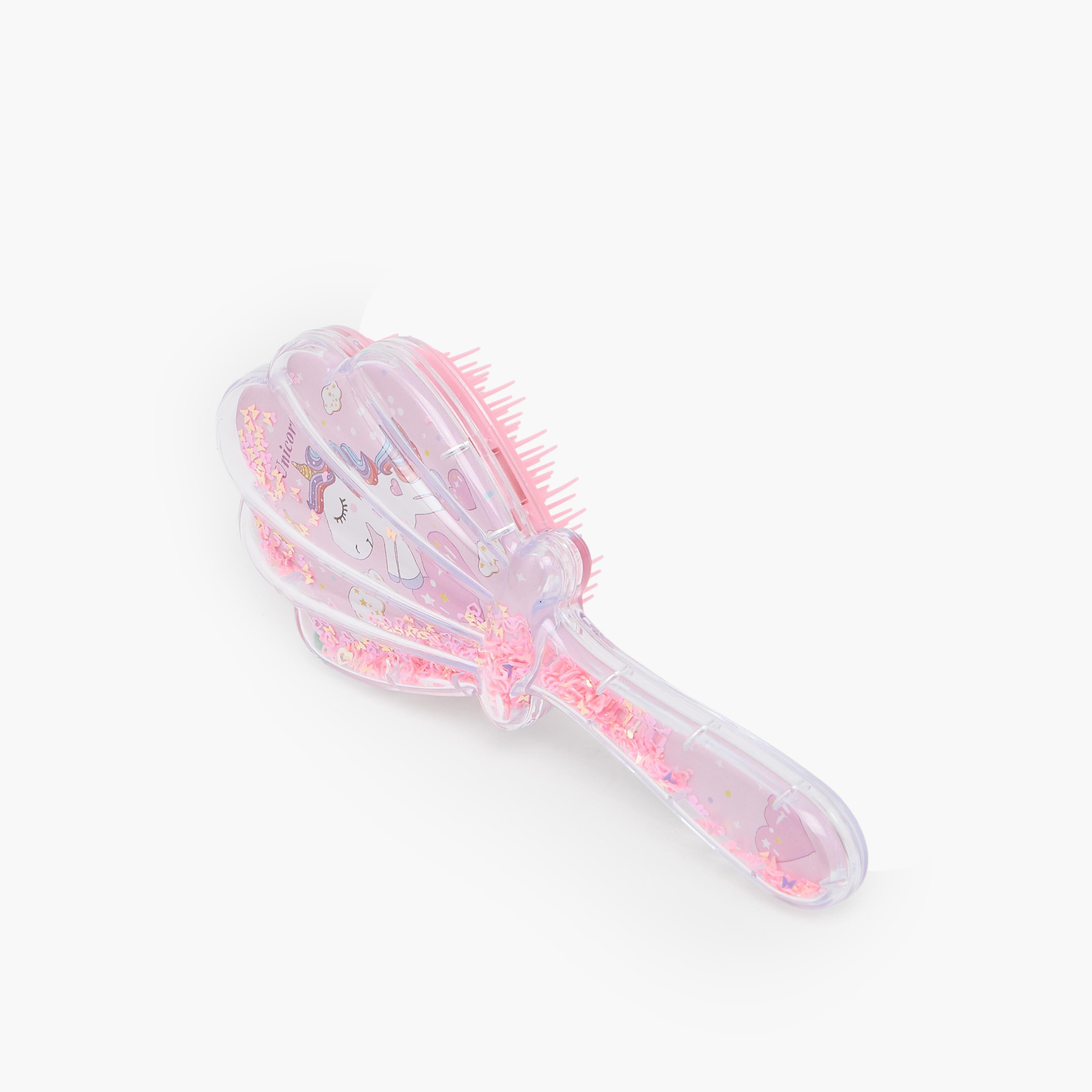 Findz Unicorn Print Paddle Hairbrush-beautyandpersonalcare-makeup-brushesandaccessories-brushes-image-1