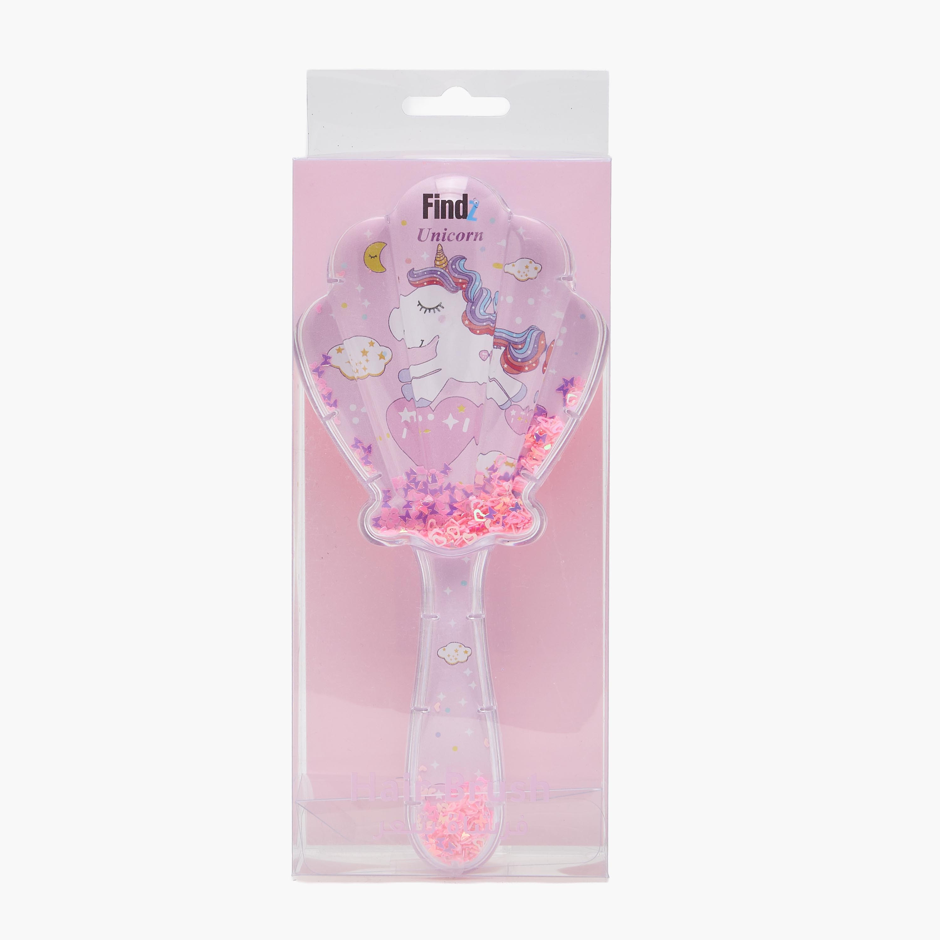 Findz Unicorn Print Paddle Hairbrush-beautyandpersonalcare-makeup-brushesandaccessories-brushes-image-5