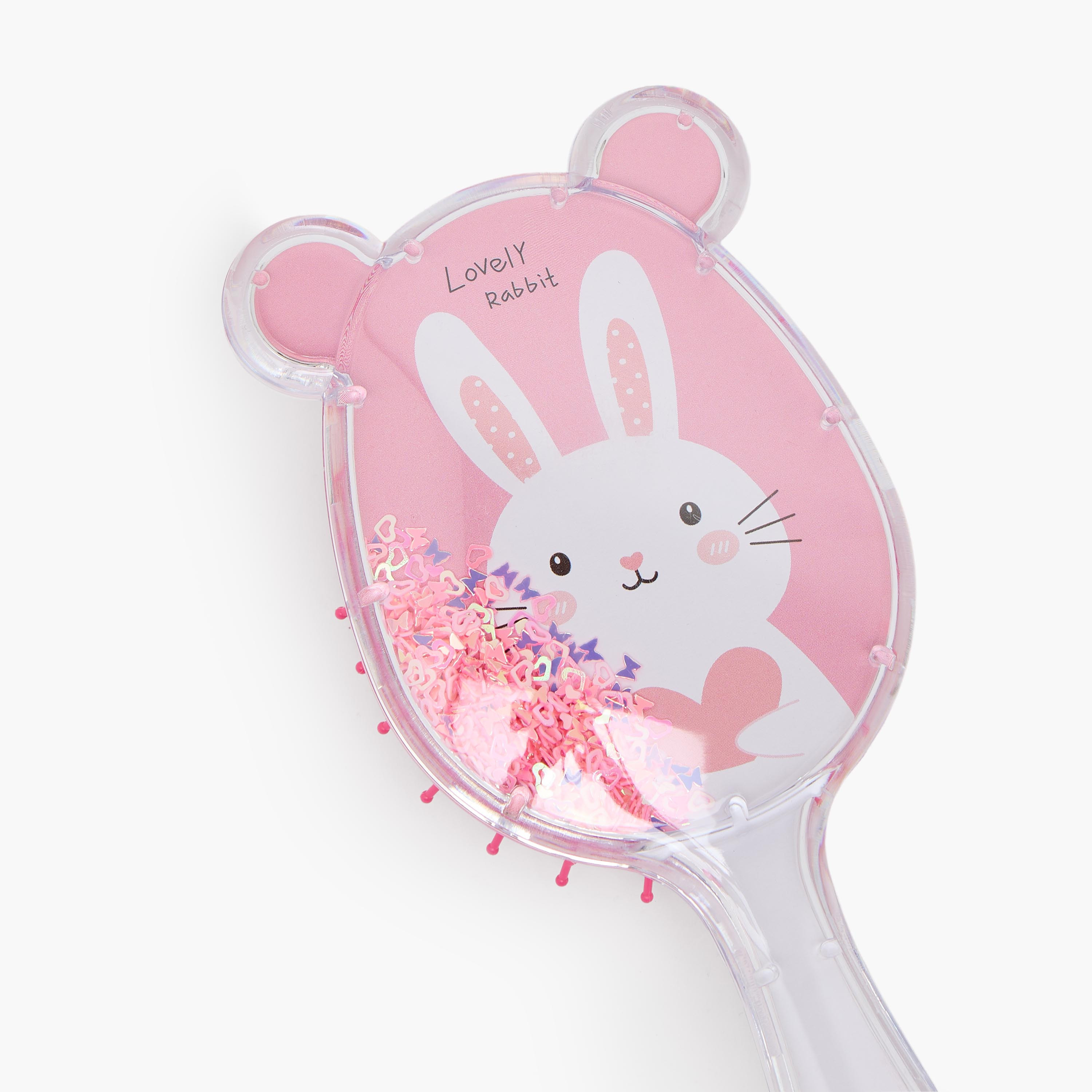 Findz Bunny Print Paddle Hairbrush-beautyandpersonalcare-makeup-brushesandaccessories-brushes-image-3