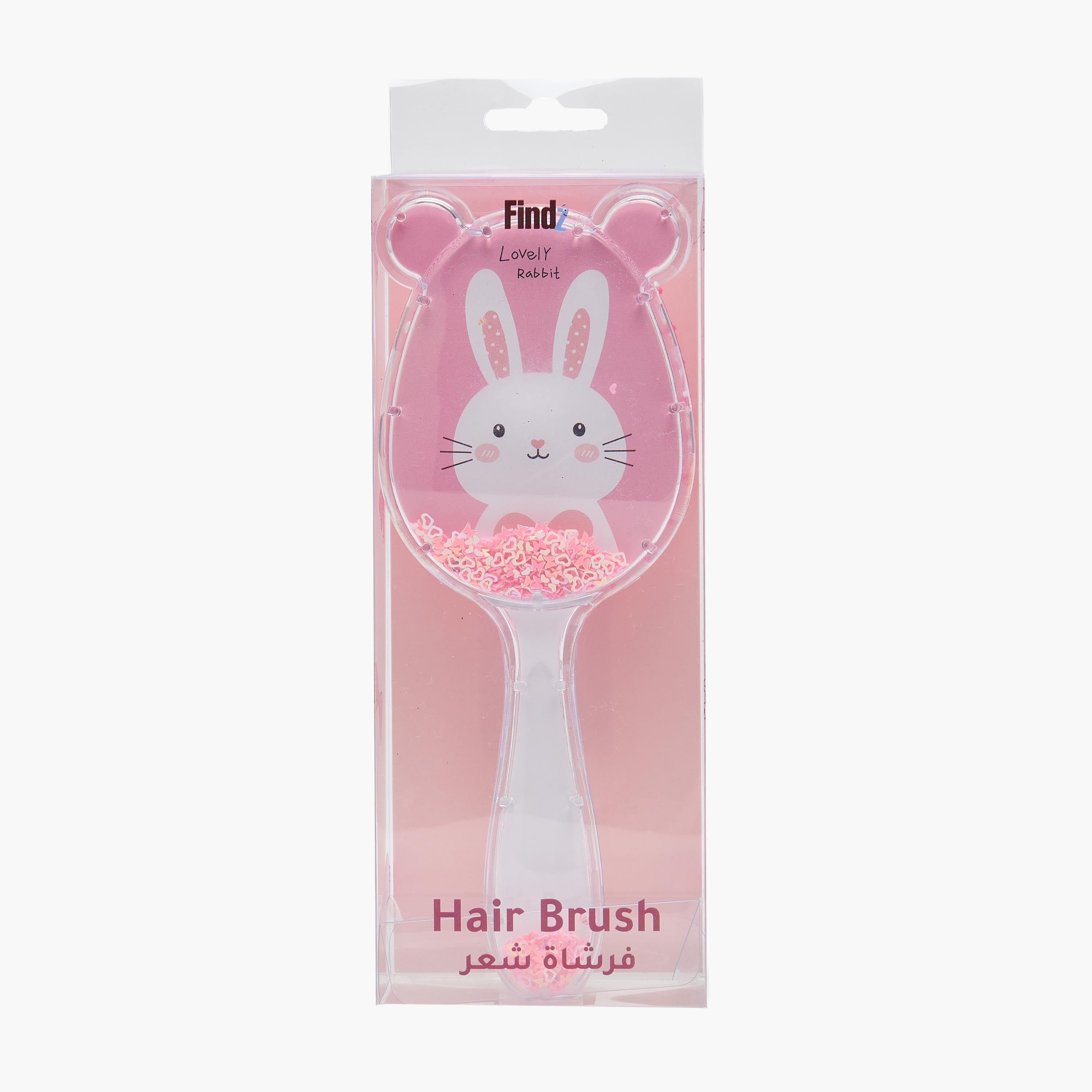 Findz Bunny Print Paddle Hairbrush-beautyandpersonalcare-makeup-brushesandaccessories-brushes-image-5
