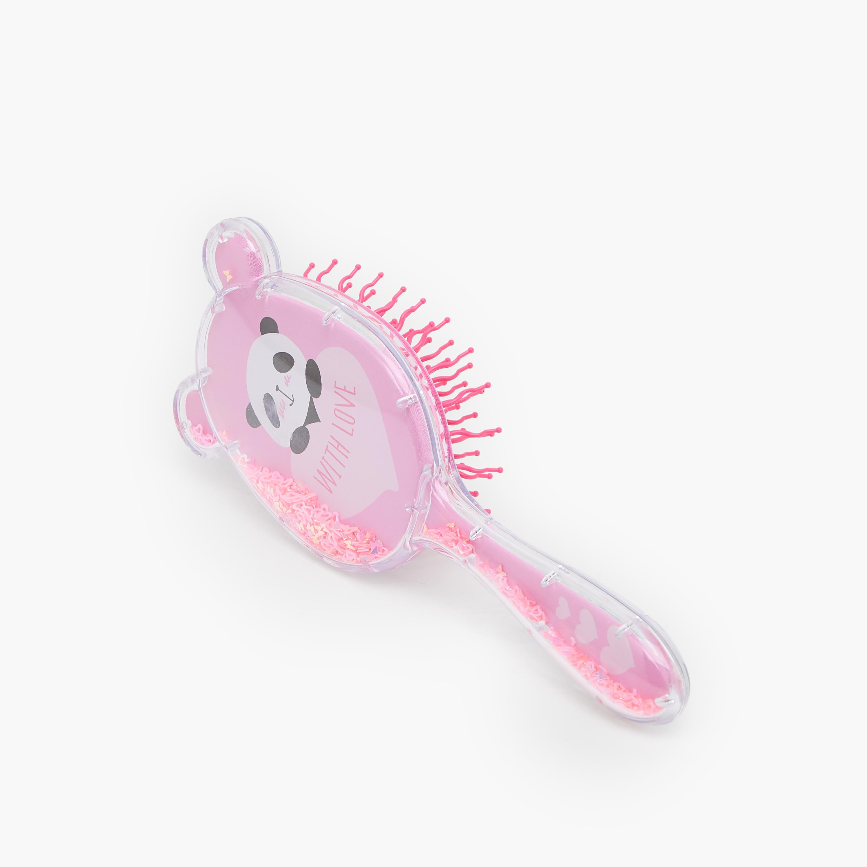 Findz Panda Print Paddle Hair Brush-beautyandpersonalcare-makeup-brushesandaccessories-brushes-image-1