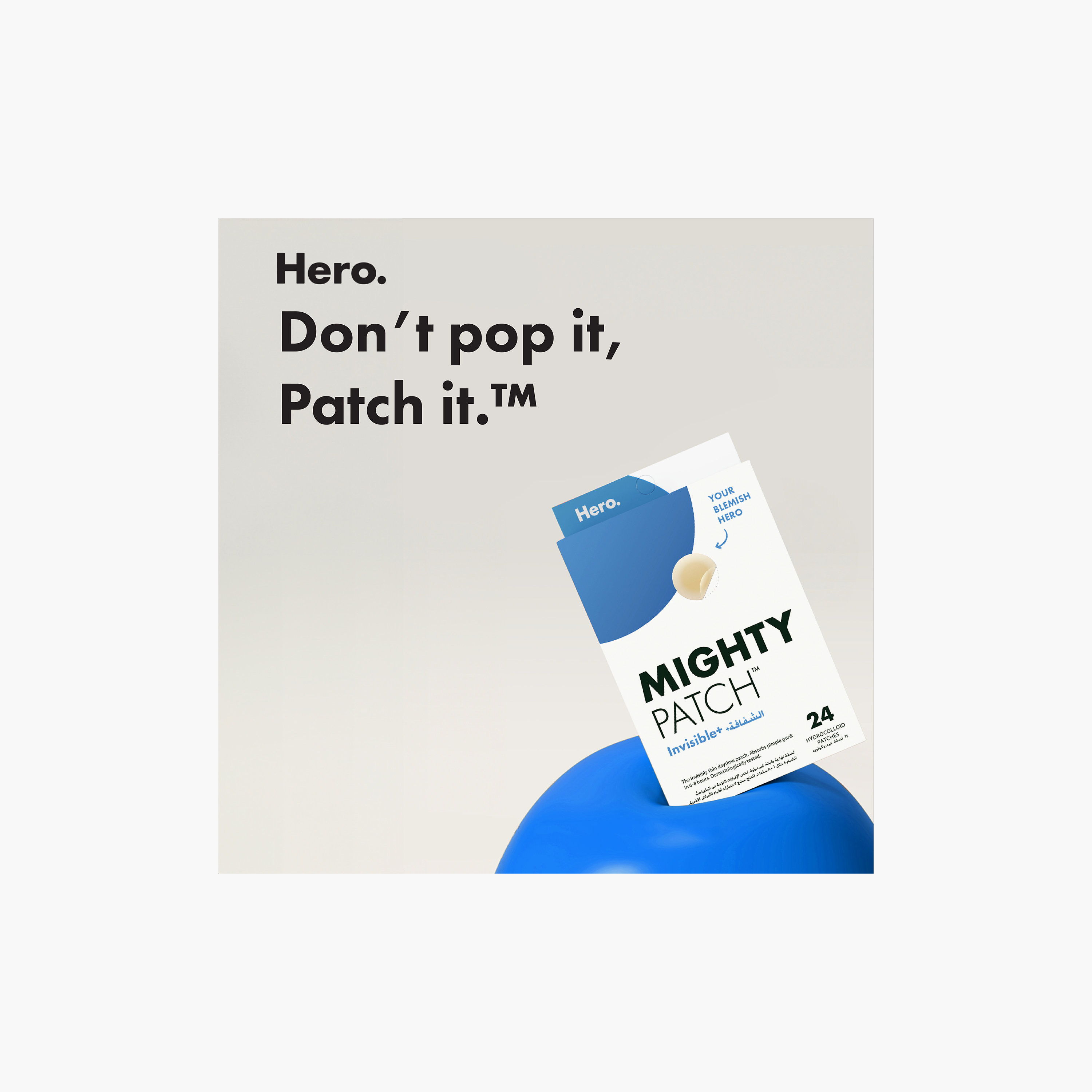 Hero Mighty Invisible Day Time Pimple Patch 24 Pcs-beautyandpersonalcare-skin-treatments-image-2