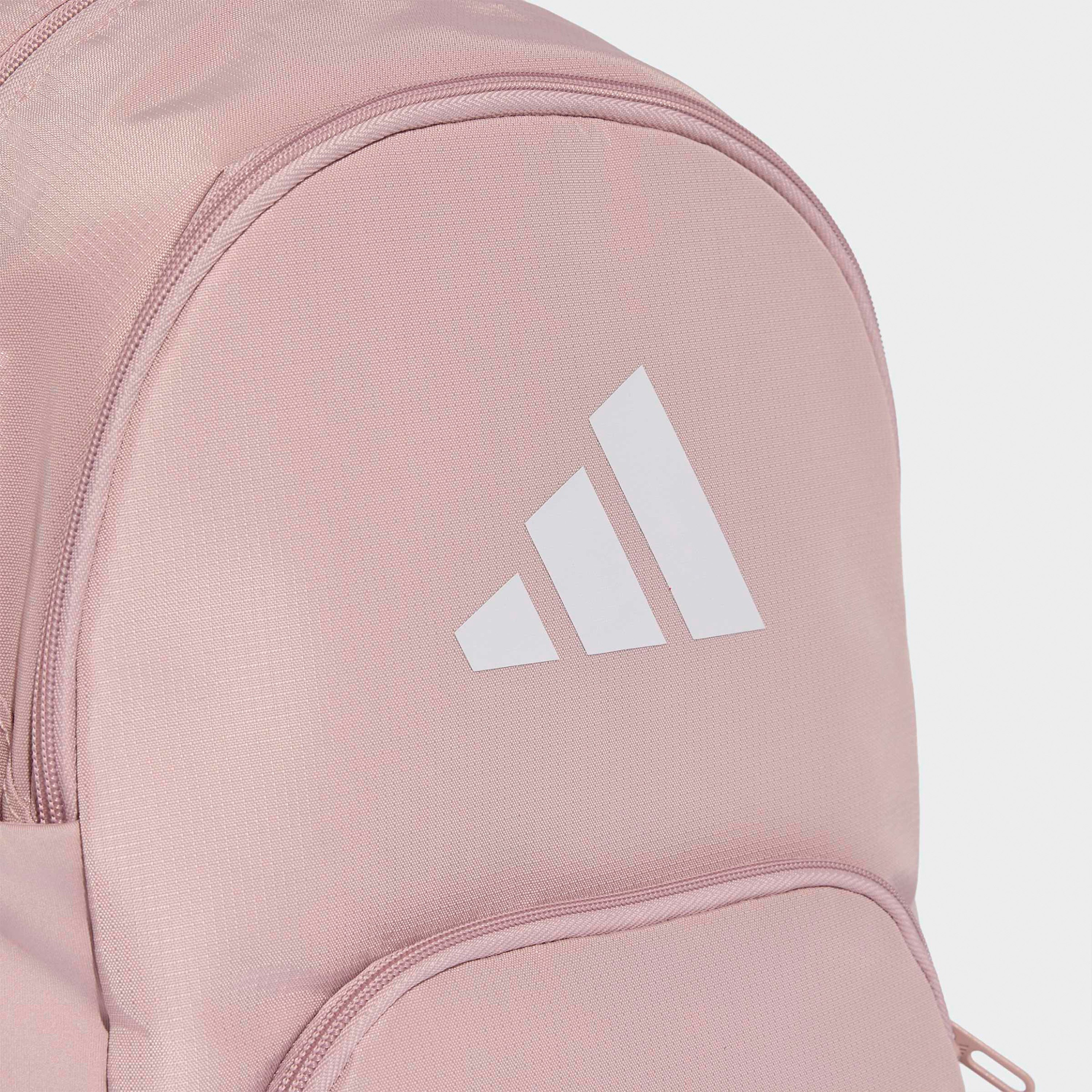 Adidas Logo Print Backpack for Girls 8-13 Years with Padded Shoulder Straps - 20.8 L-school-bagsandbackpacks-backpacks-image-4