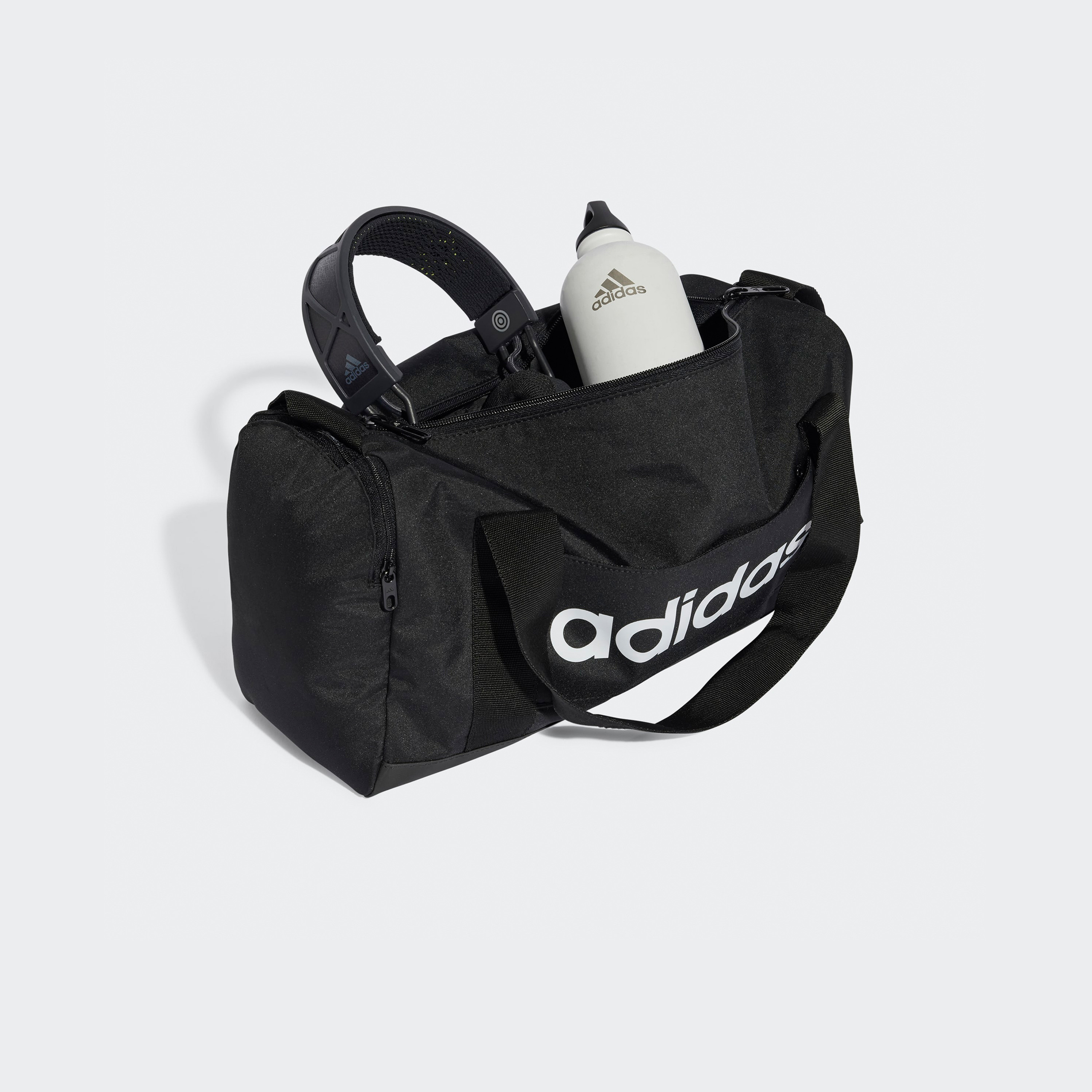 Adidas Linear Duffel Bag with Zip Closure-travel-luggagesandbags-dufflebags-image-4
