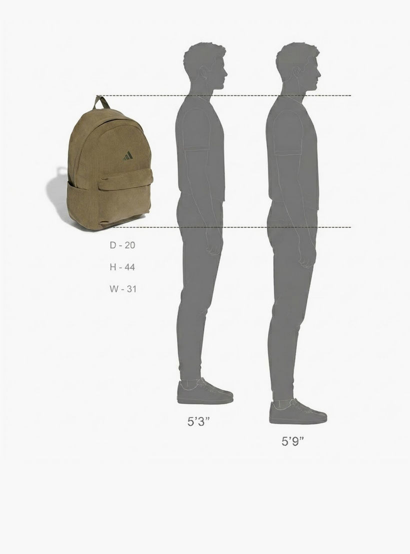 شنطة ظهر كوردروي للأولاد من 5 إلى 8 سنوات بحمالات كتف قابلة للتعديل من أديداس-school-bagsandbackpacks-backpacks-image-3